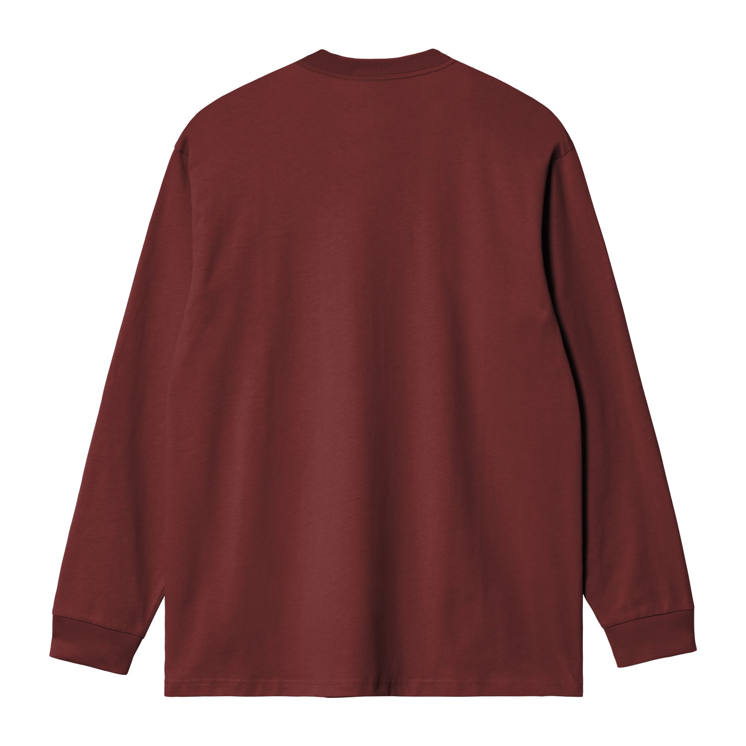 L/S American Script T-Shirt - Amarone