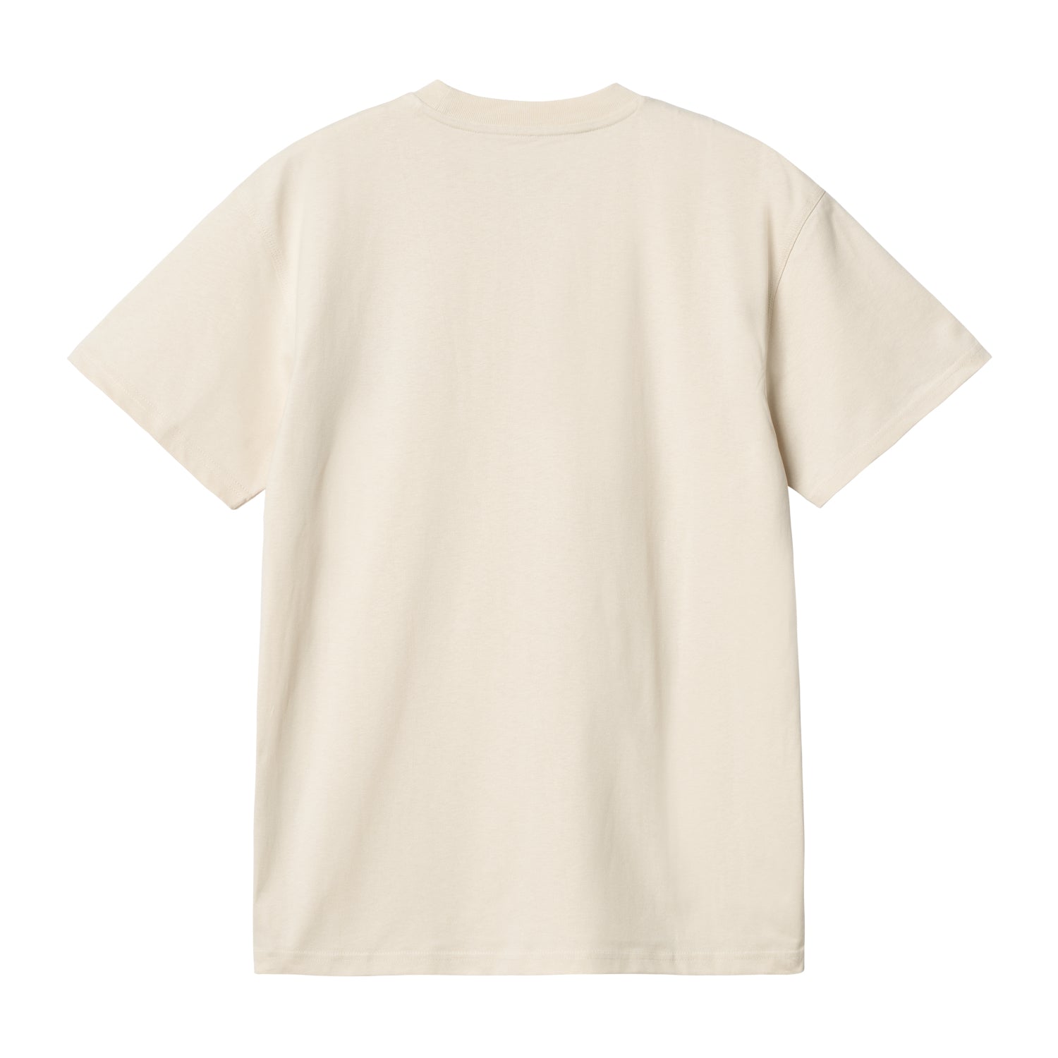 S/S American Script T-Shirt - Natural