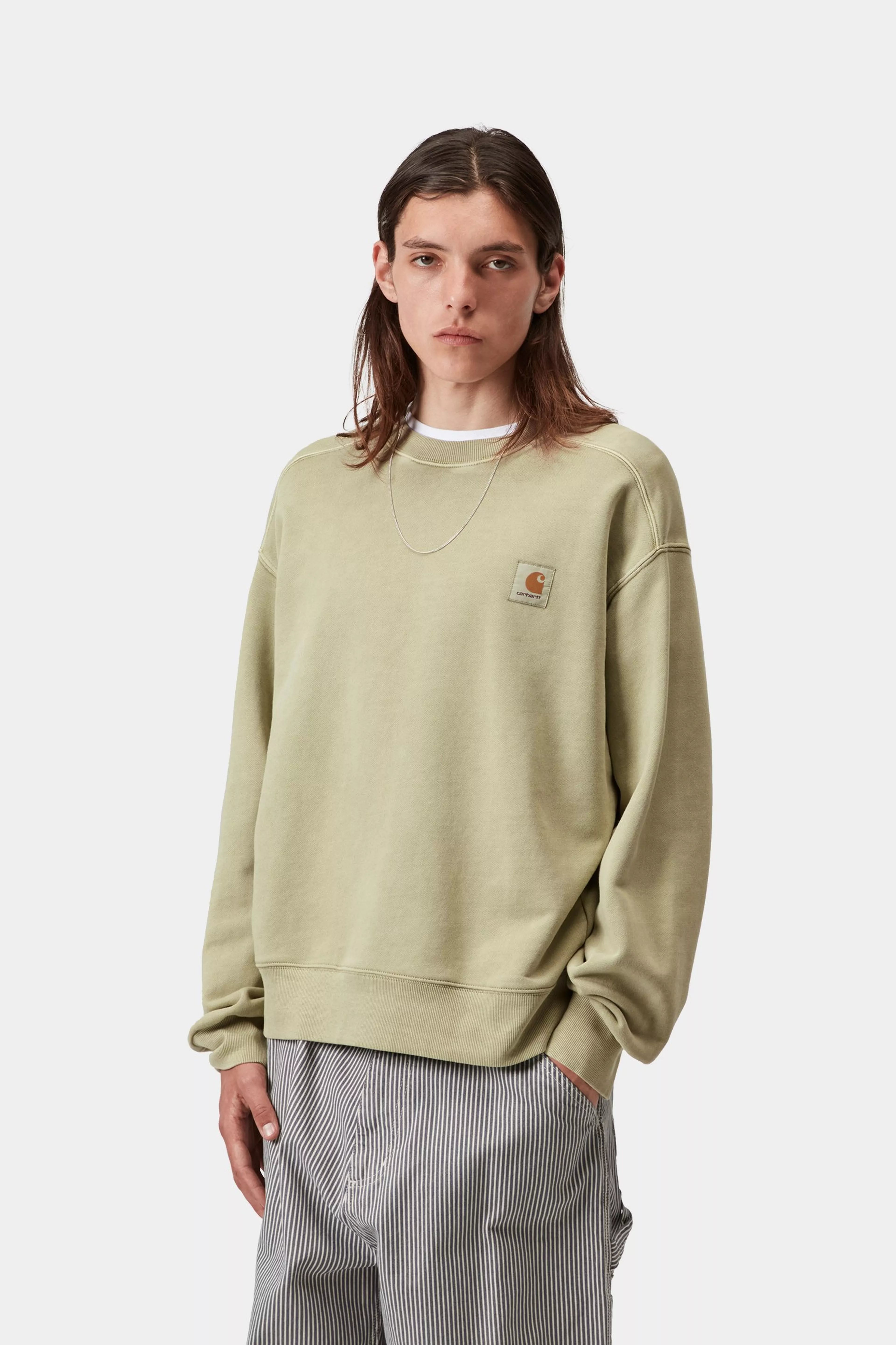 Nelson Sweat - Gentle Green (garment dyed)