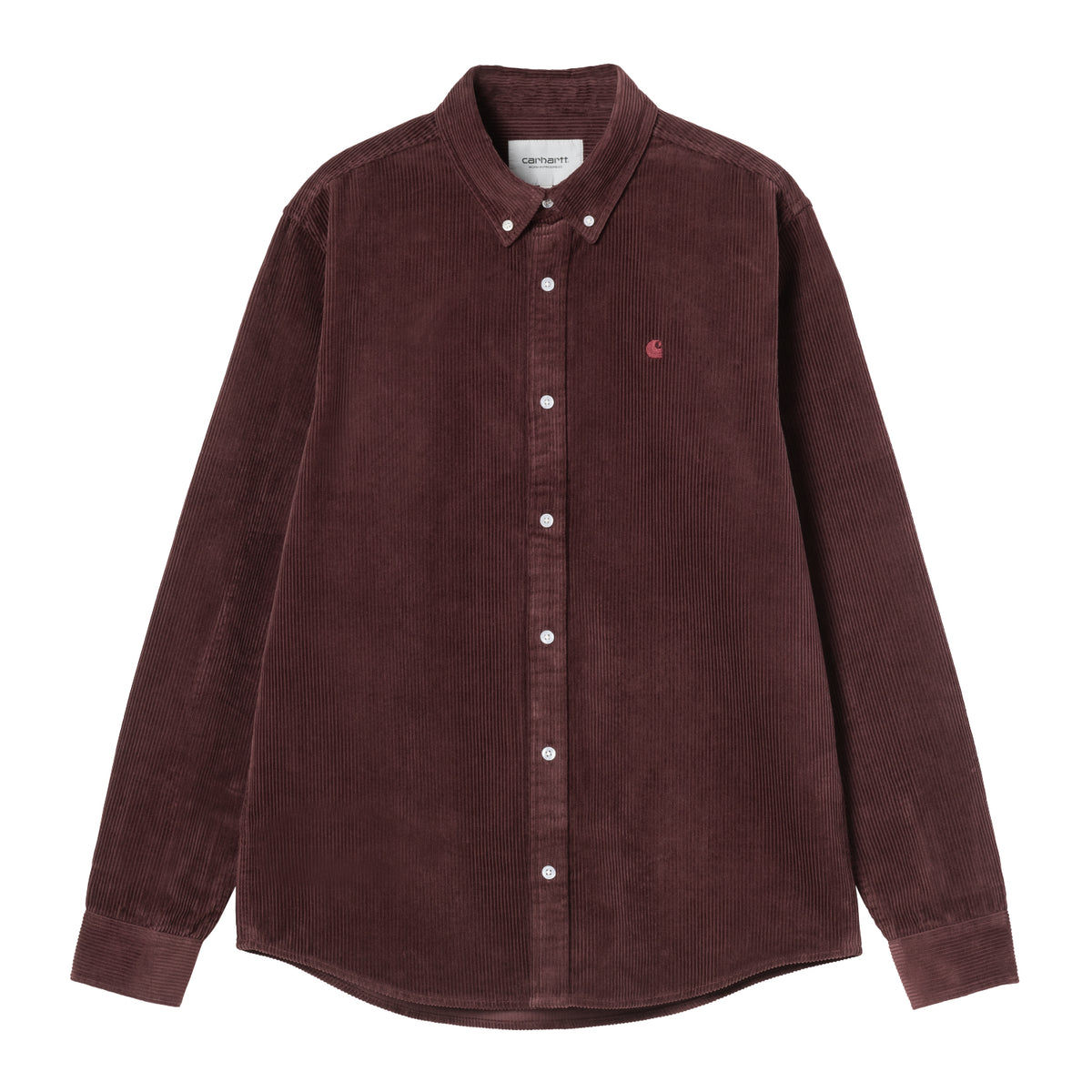 L/S Madison Cord Shirt - Amarone