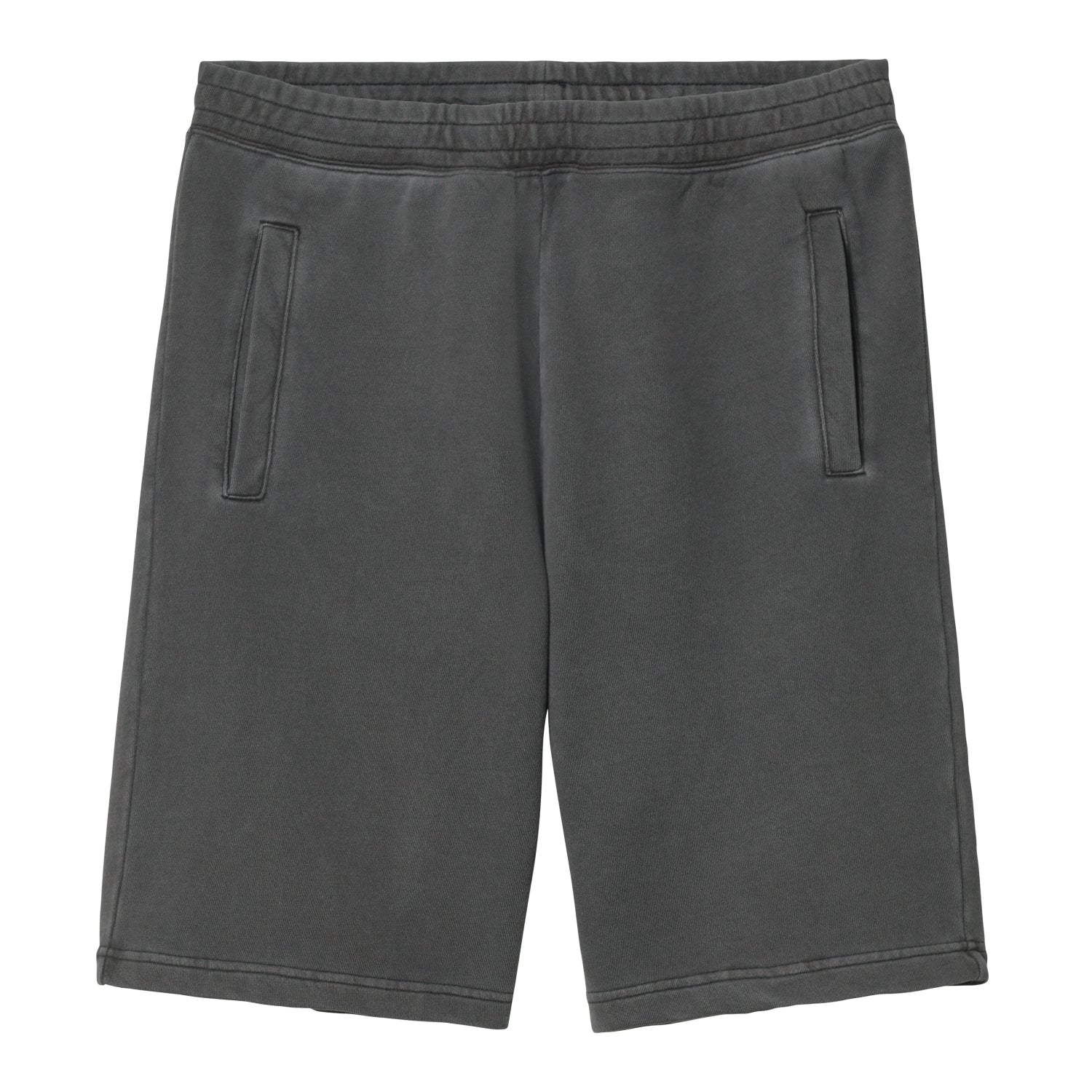 Nelson Sweat Short - Black (garment dyed)