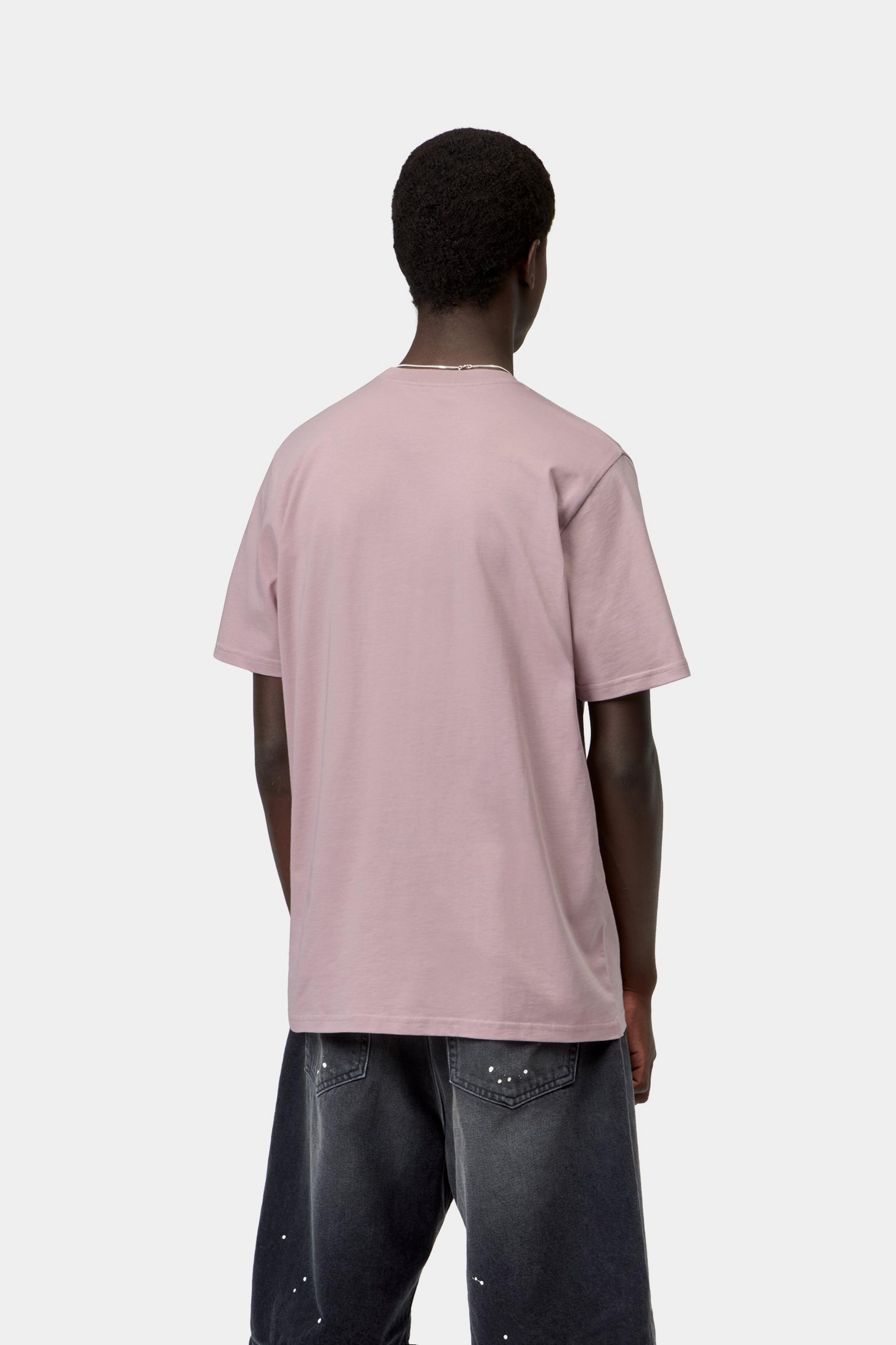S/S Pocket T-Shirt - Hortensia