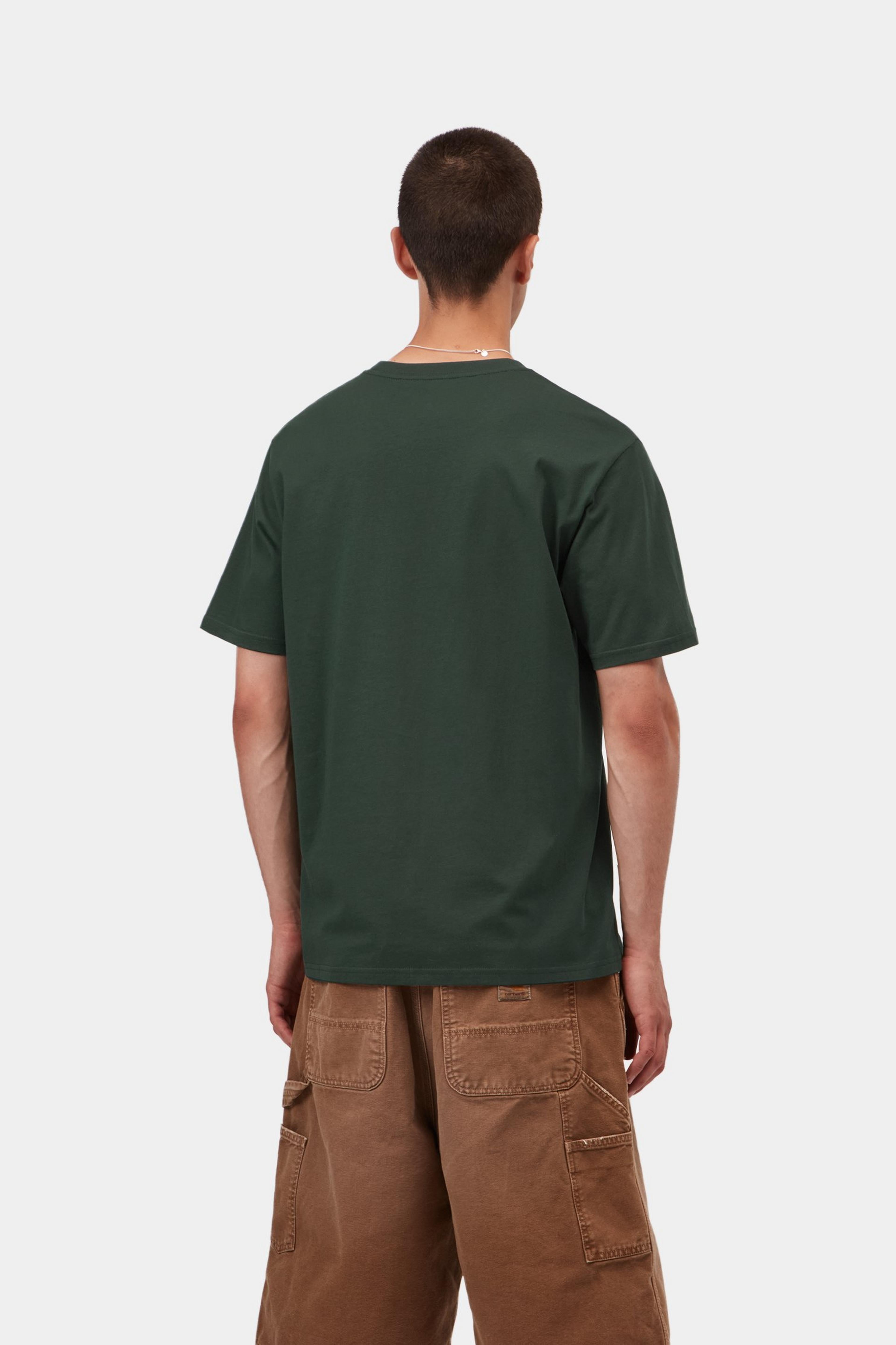 S/S Pocket T-Shirt - Dark Scarab