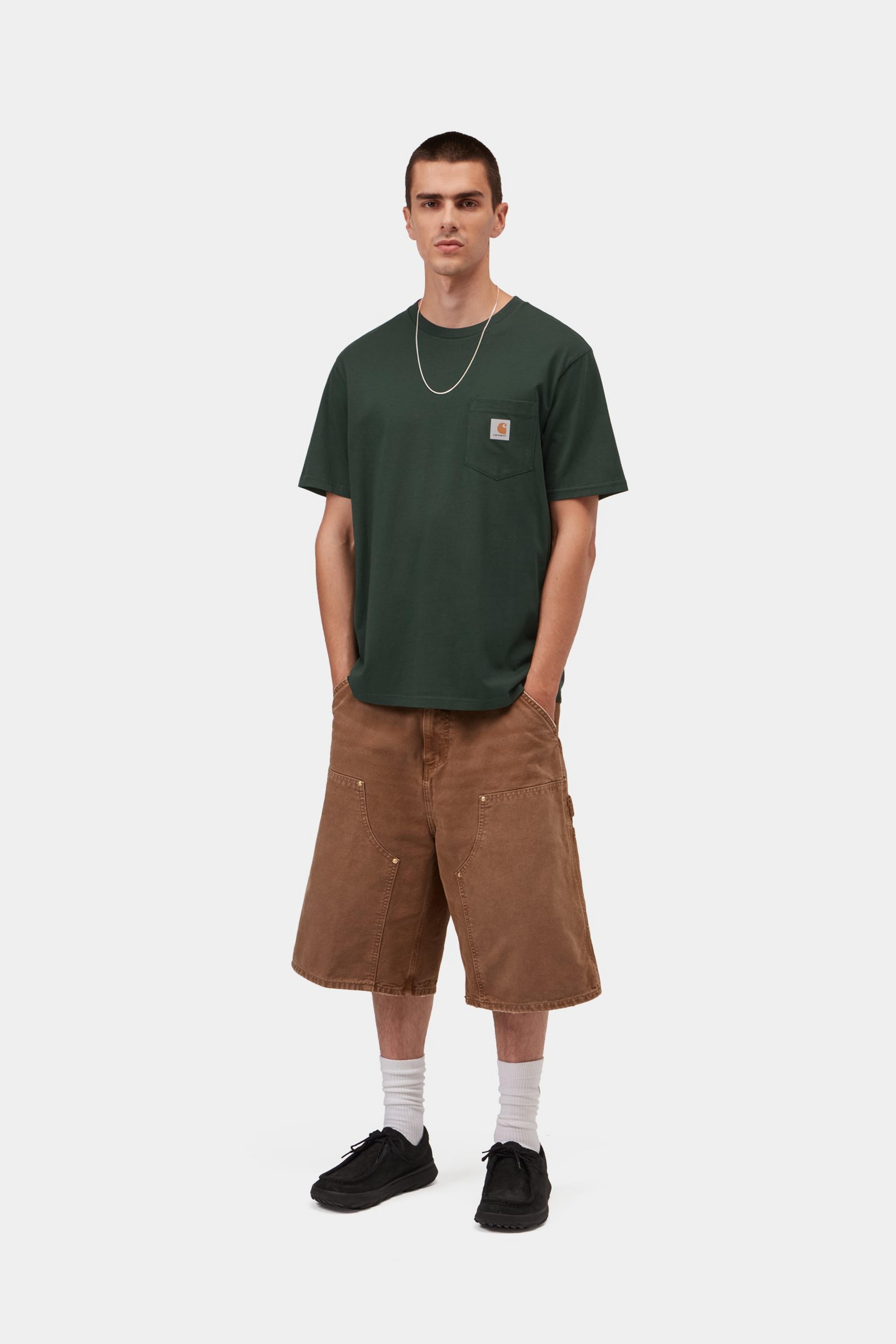S/S Pocket T-Shirt - Dark Scarab