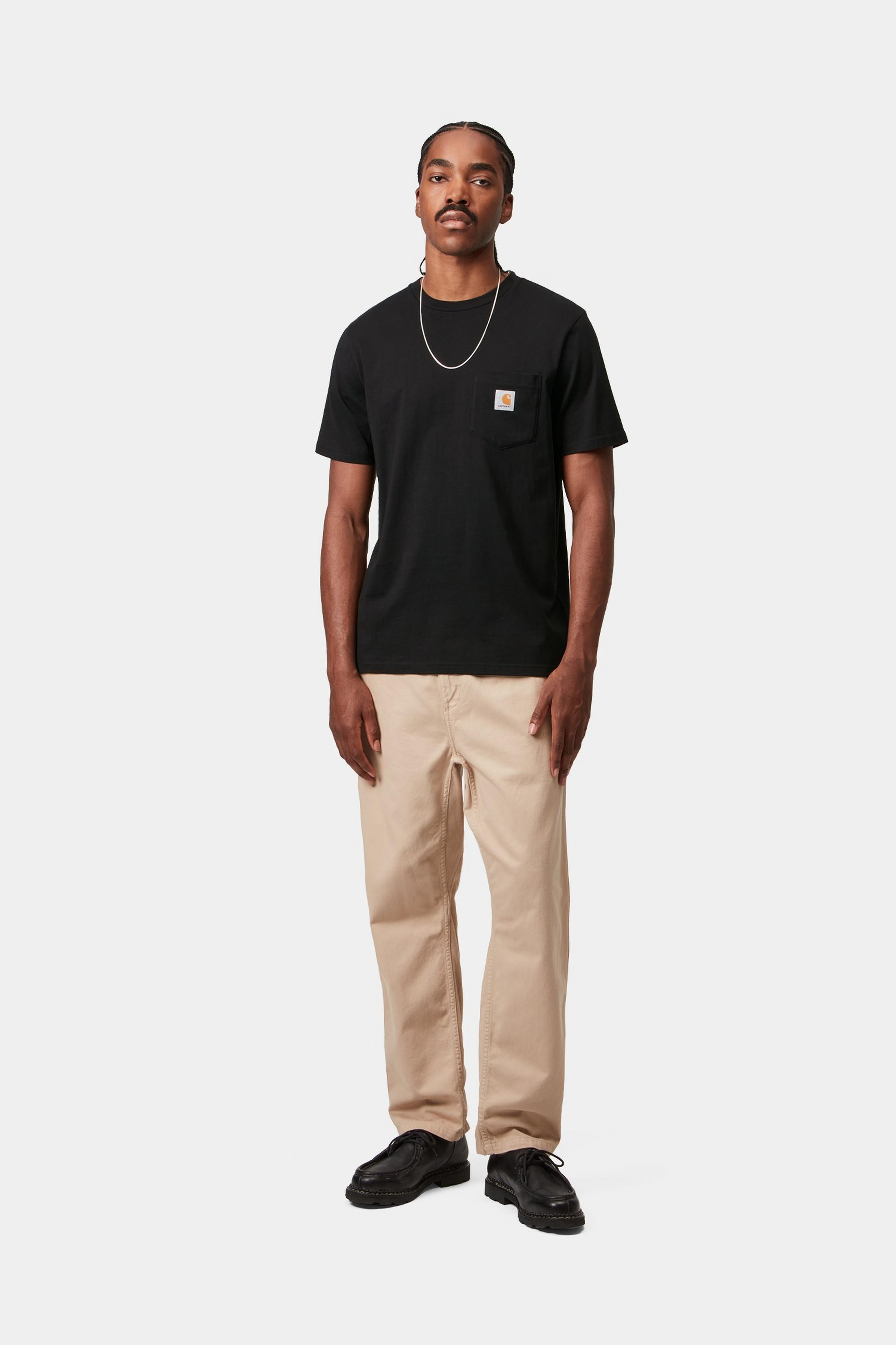 S/S Pocket T-Shirt - Black