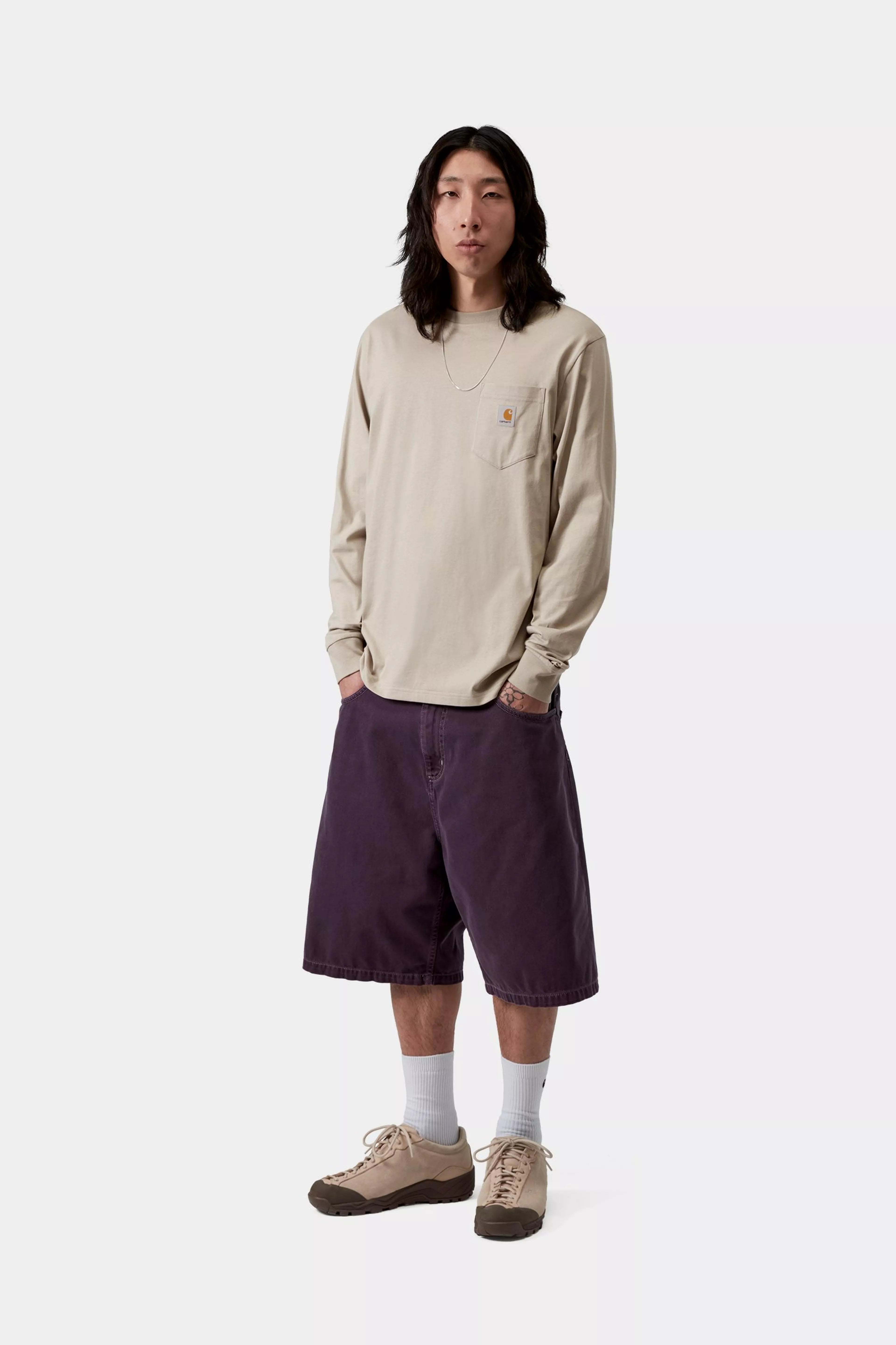 L/S Pocket T-Shirt - Puddle