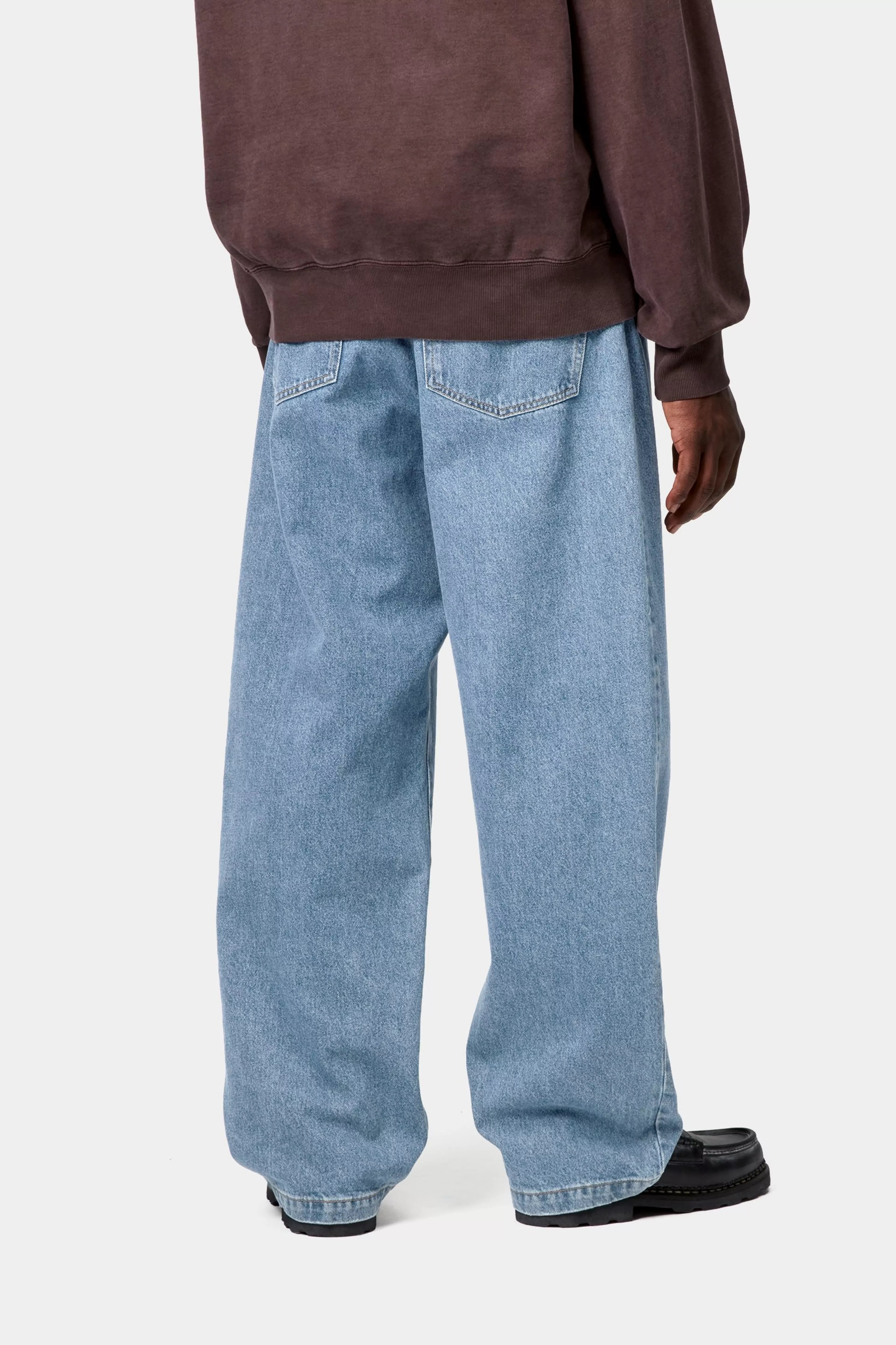 LANDON PANT - Blue (heavy stone wash)