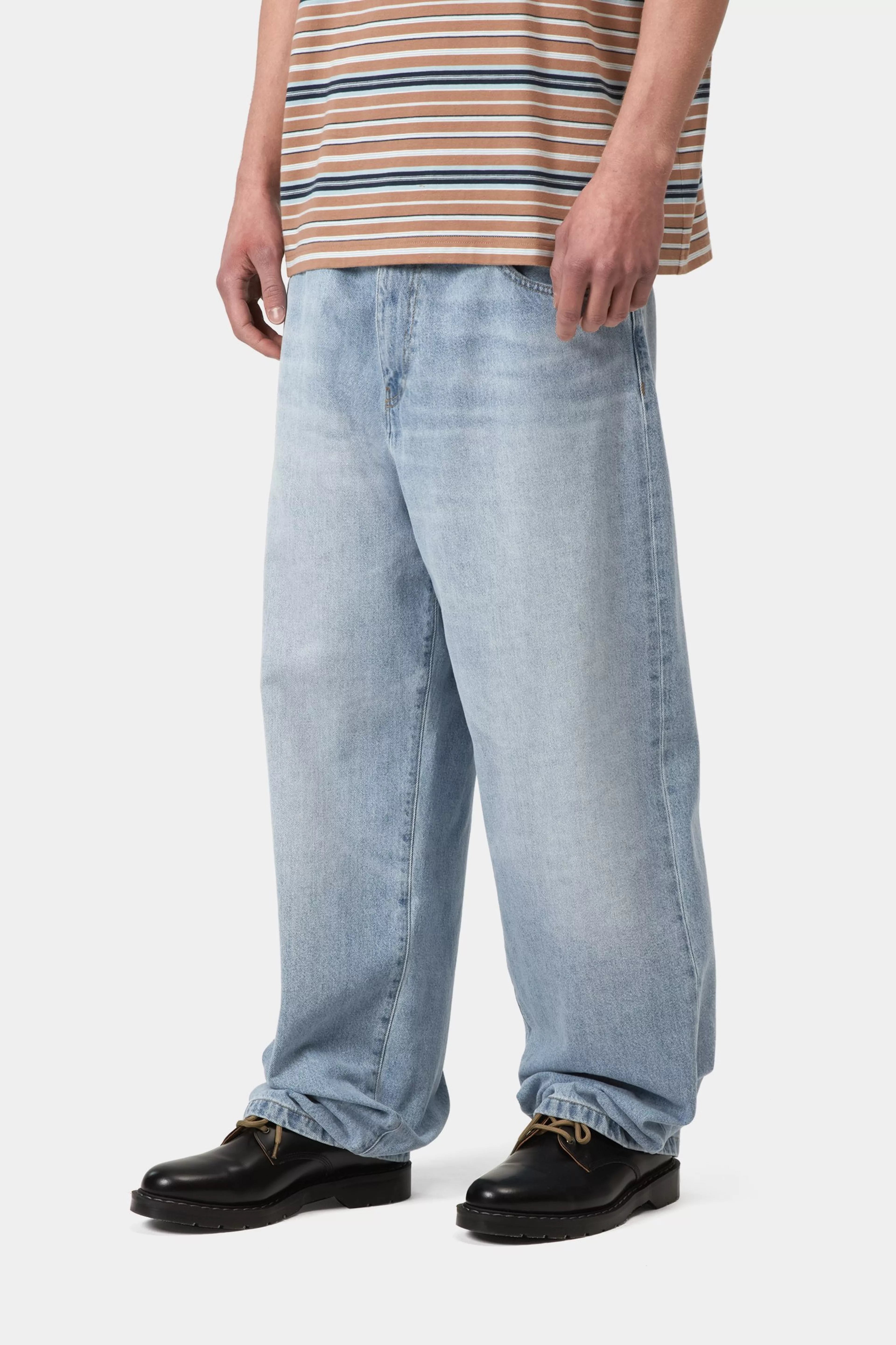 Landon Pant - Blue (heavy worn bleached)