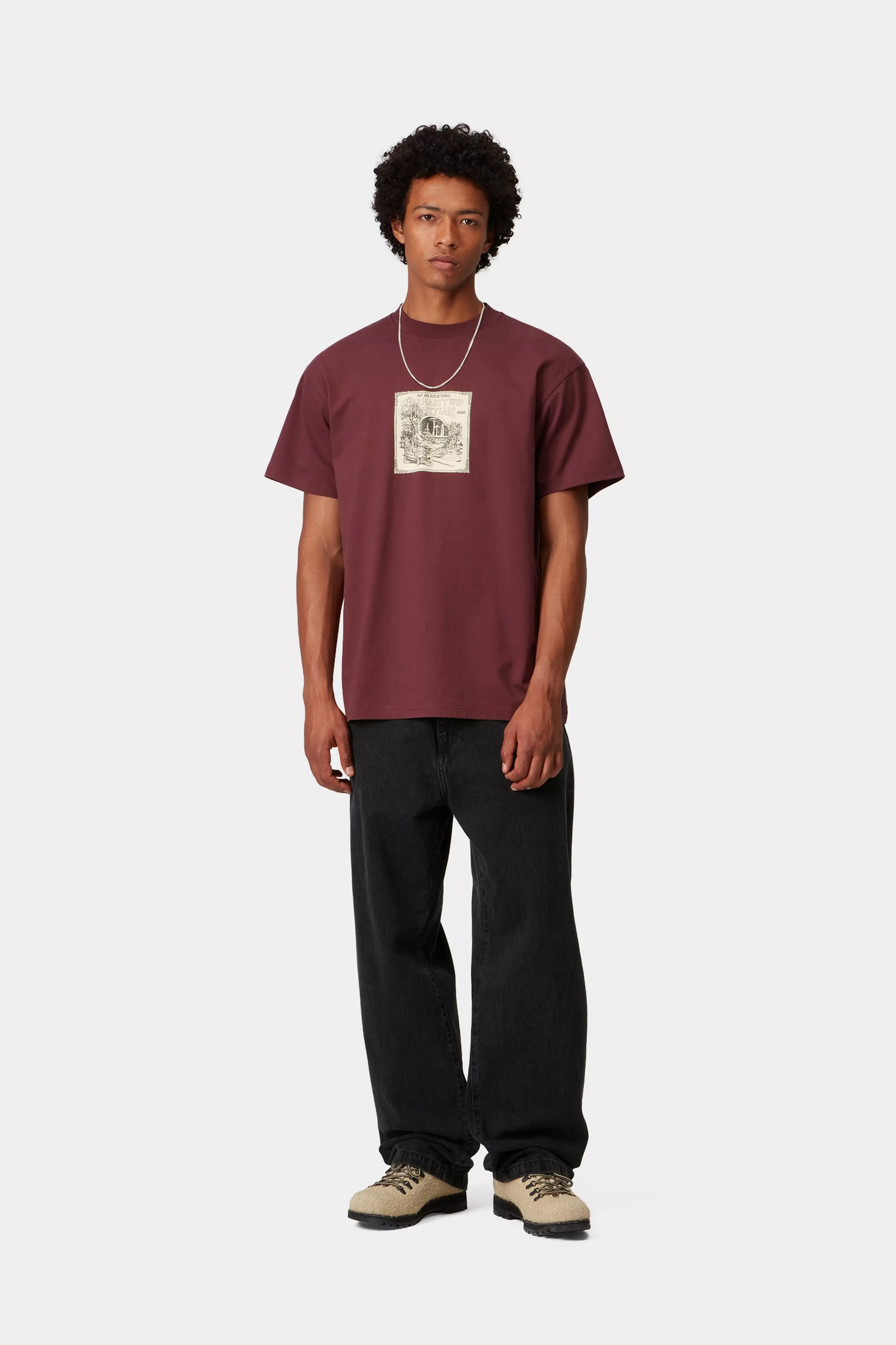 LANDON PANT - Black (stone washed)
