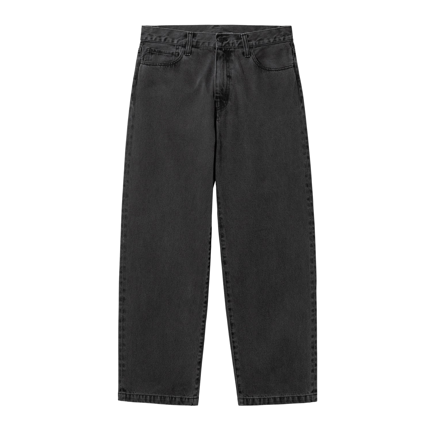 LANDON PANT - Black (heavy stone wash)