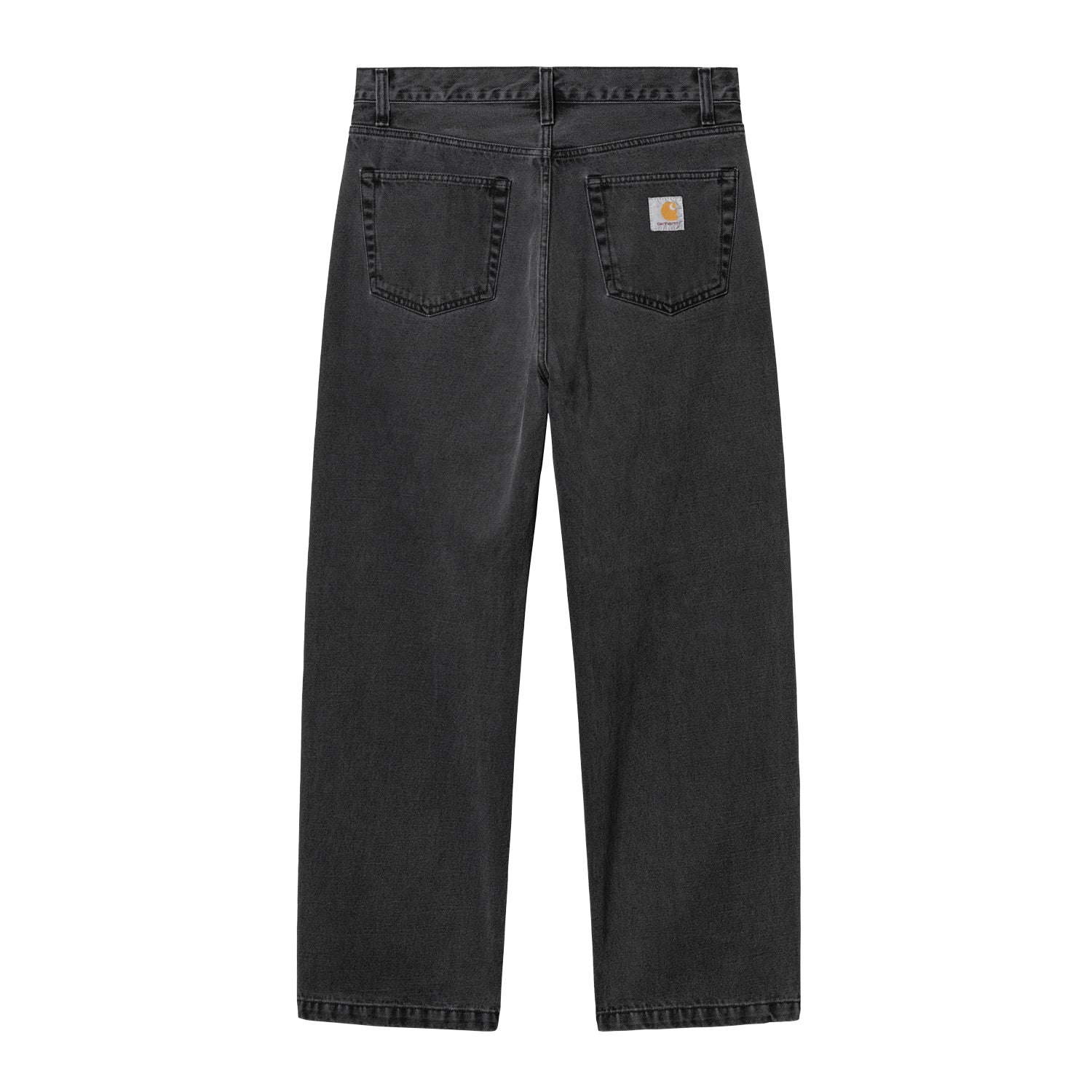 LANDON PANT - Black (heavy stone wash)