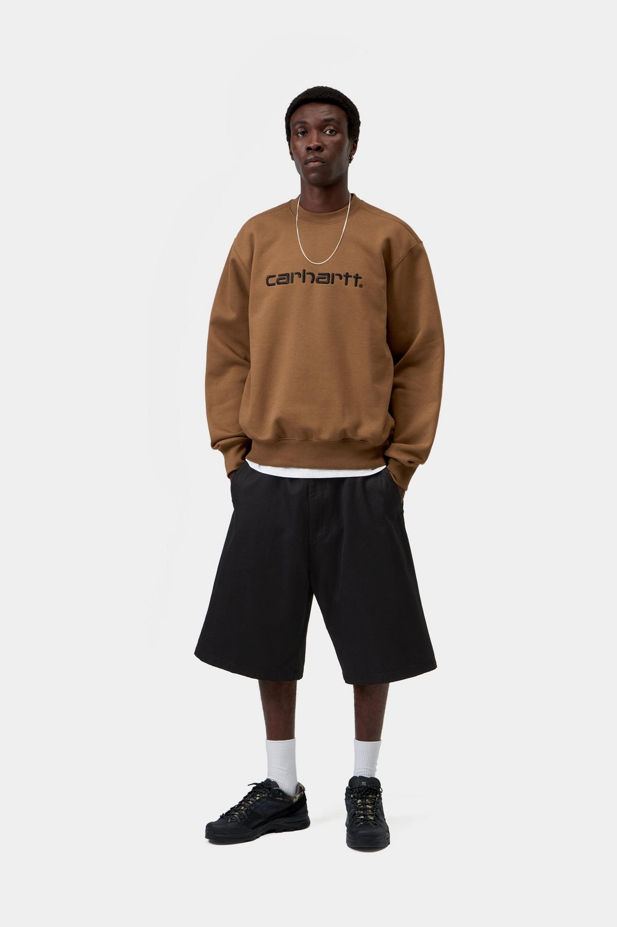 Carhartt Sweat - WIP H Brown / Black