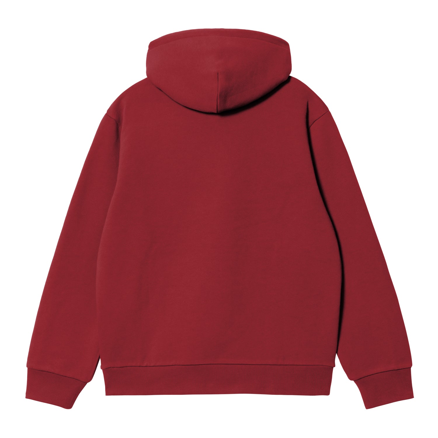 HOODED CARHARTT SWEAT - Scarlet / Graphite