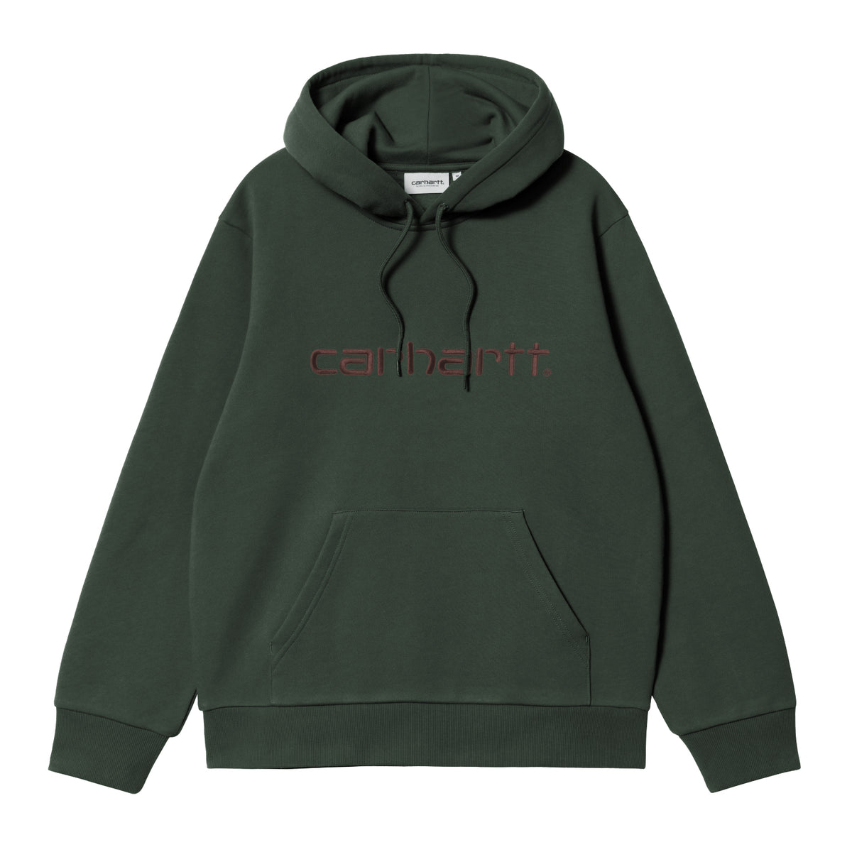 Hooded Carhartt Sweat - Dark Scarab / Palisander