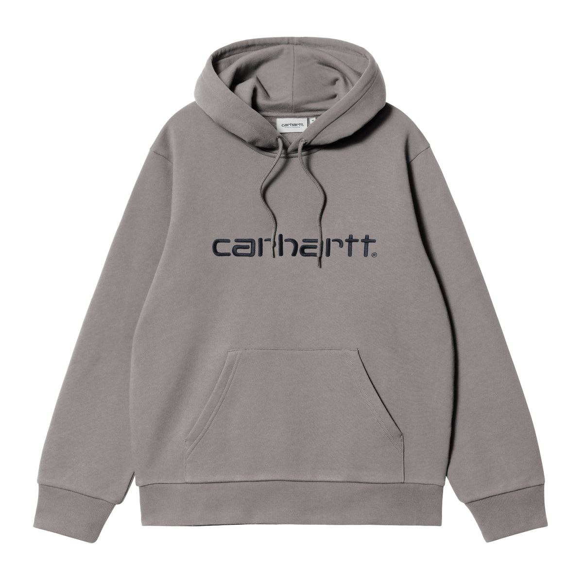Hooded Carhartt Sweat - Shady Grey / Dark Navy