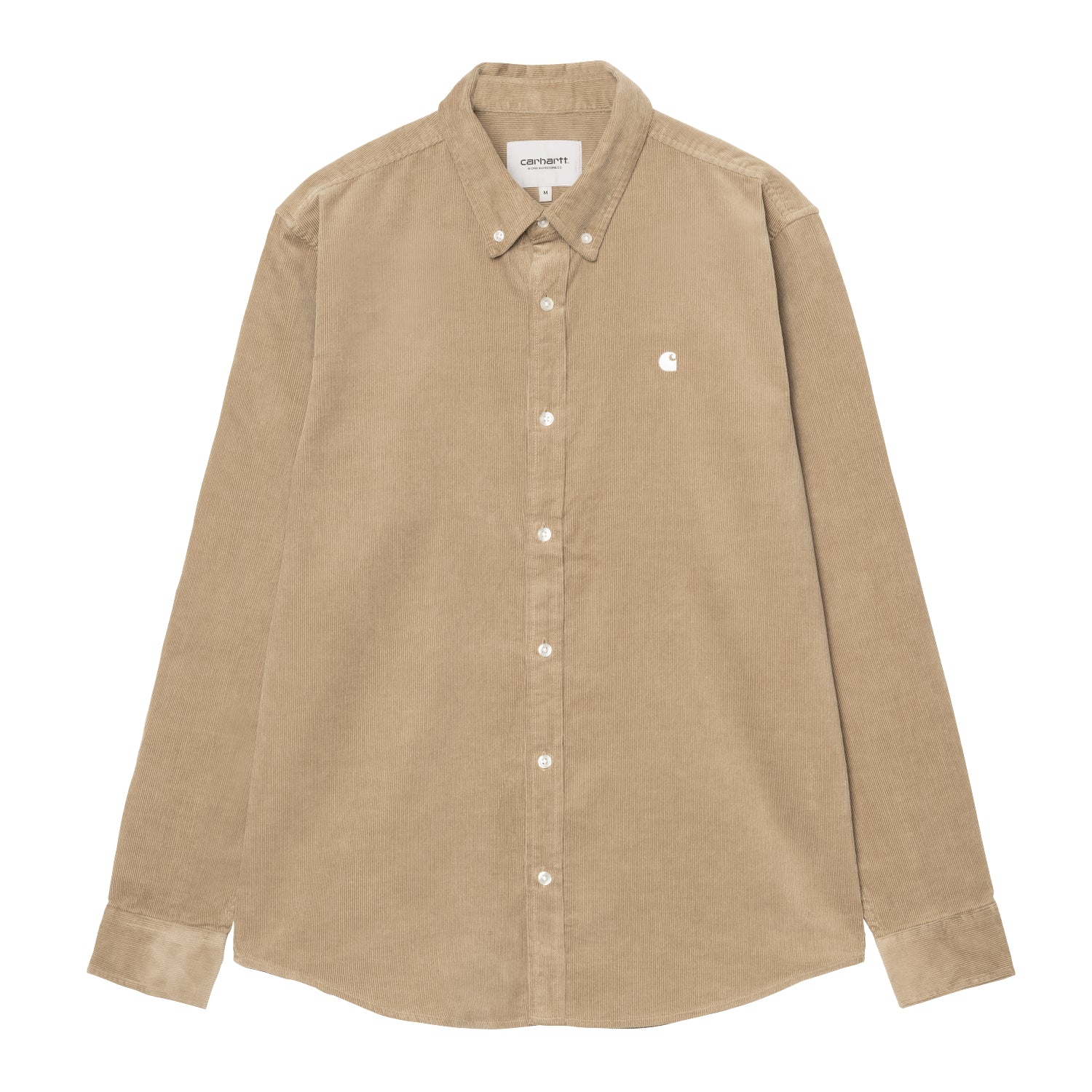 L/S Madison Fine Cord Shirt - Iroko / Wax