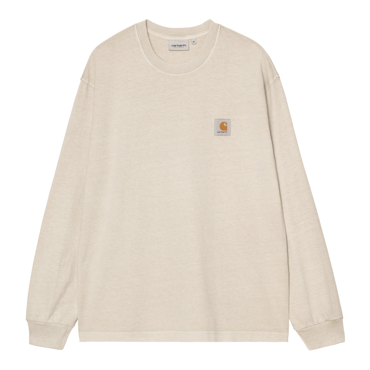 L/S Vista T-Shirt - Fleur De Sel, Garment dyed