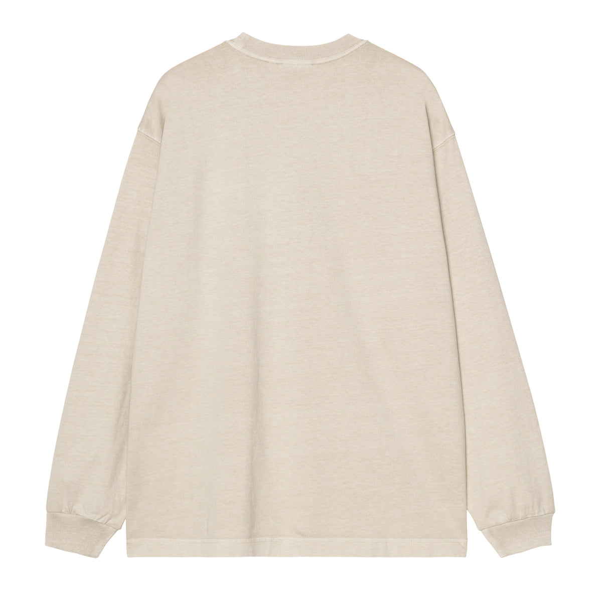L/S Vista T-Shirt - Fleur De Sel, Garment dyed