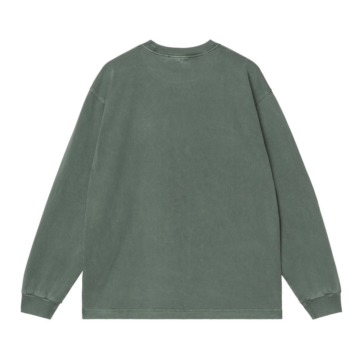 L/S Vista T-Shirt - Dark Scarab, Garment dyed