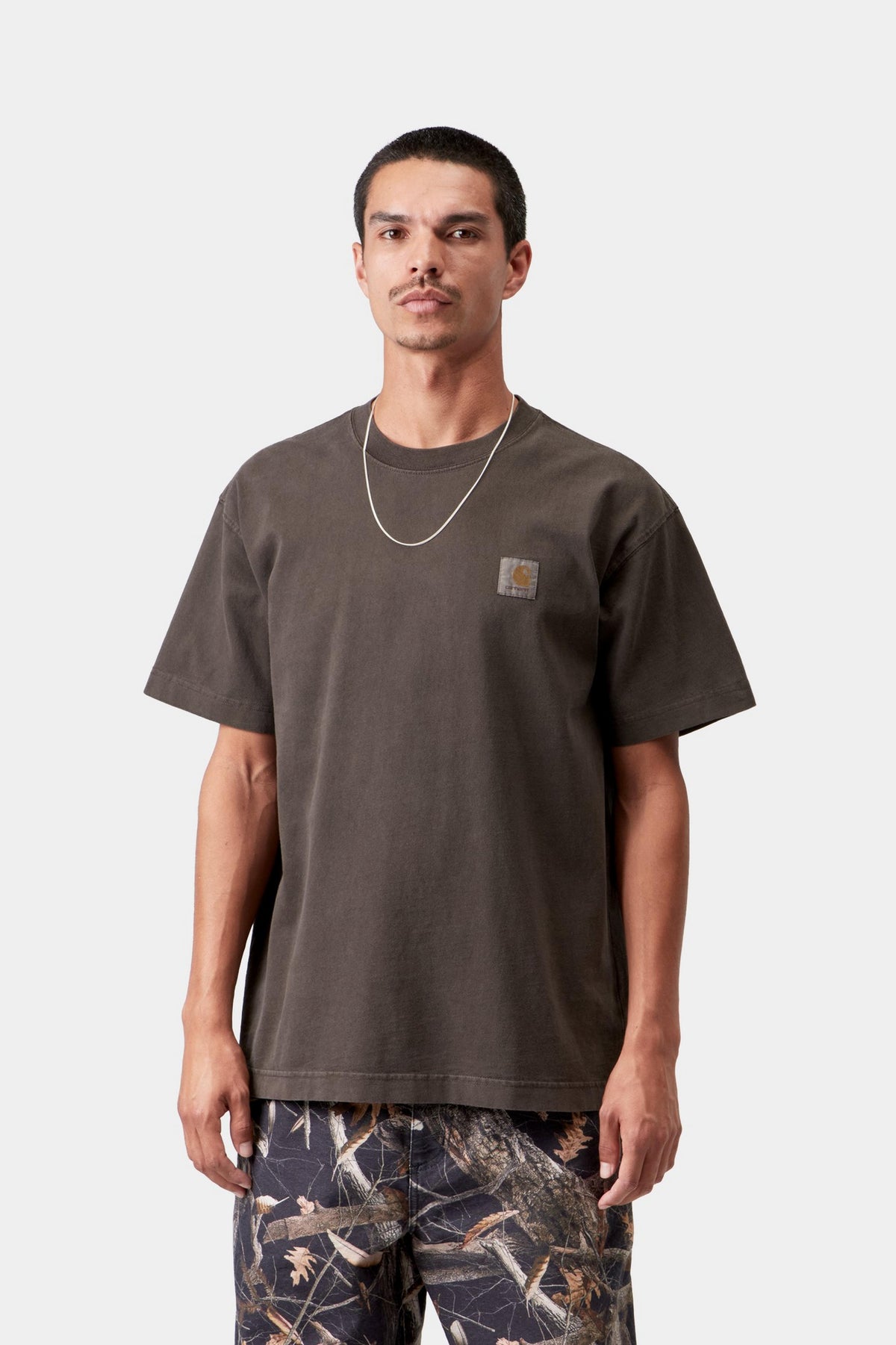 S/S Vista T-Shirt - Tobacco, Garment dyed