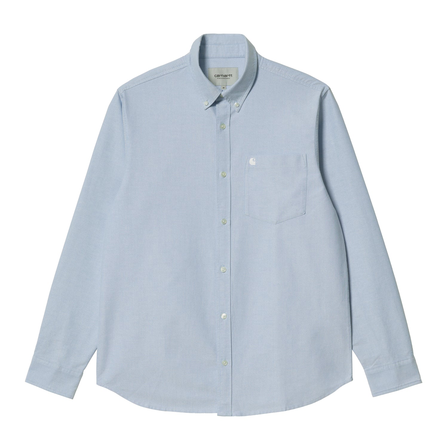 L/S C-Logo Shirt - Bleach / White