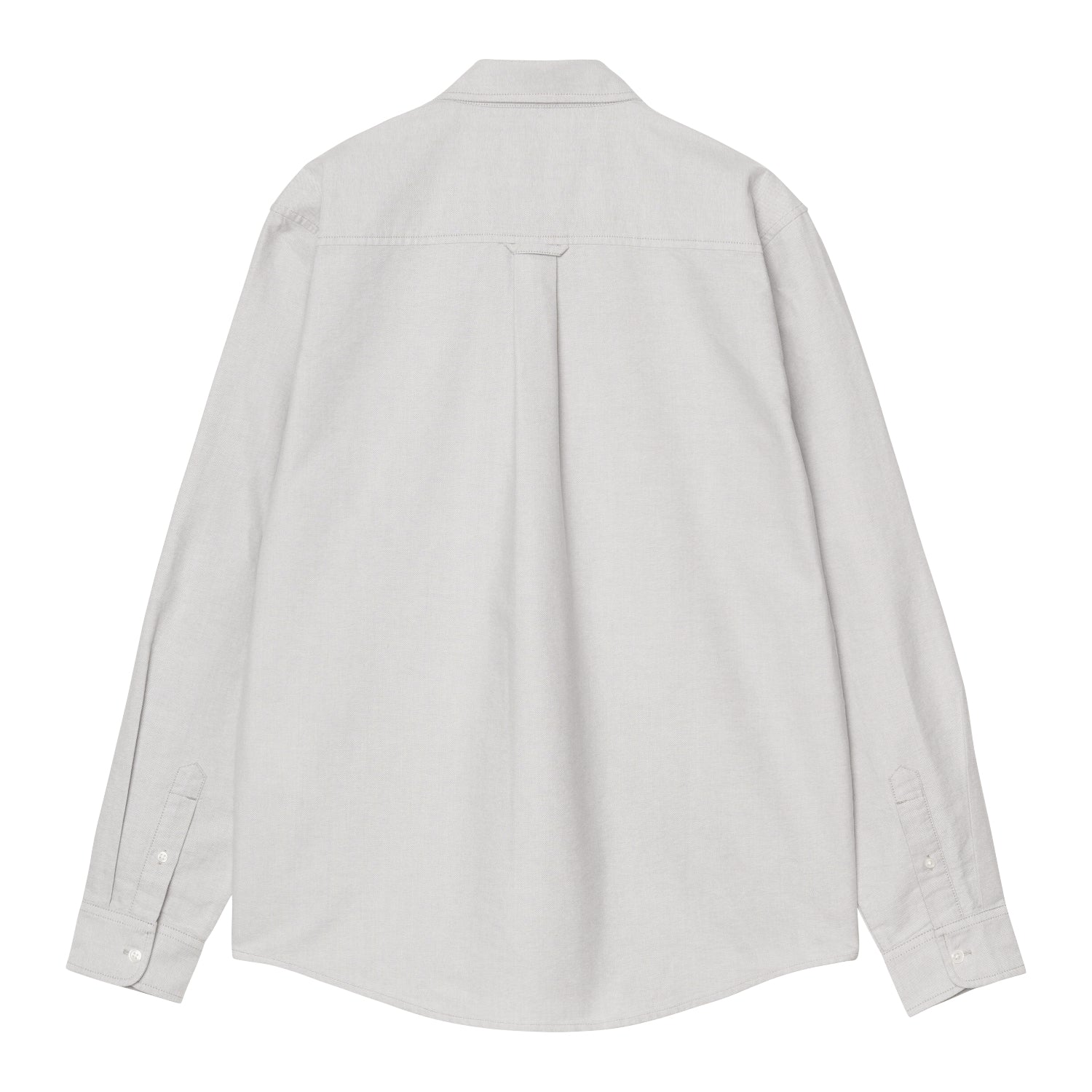 L/S C-Logo Shirt - Shady Grey / White