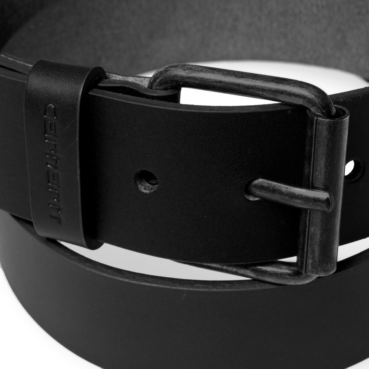 Script Belt - Black / Black