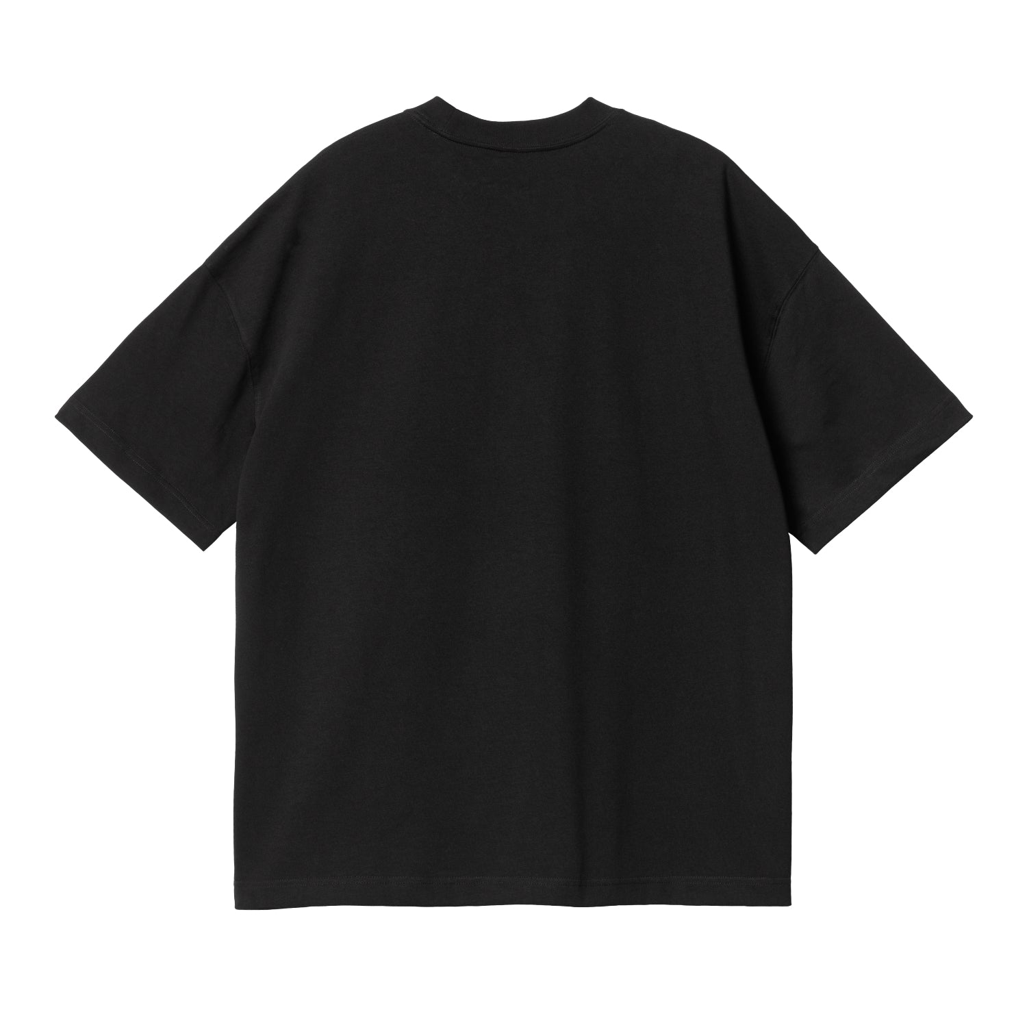 S/S Link Script T-Shirt - Black / White