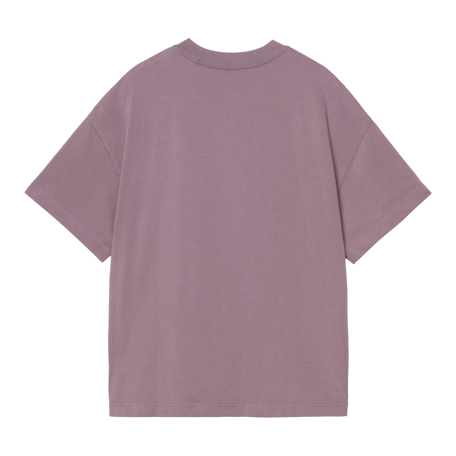 S/S Link Script T-Shirt - Phlox / White