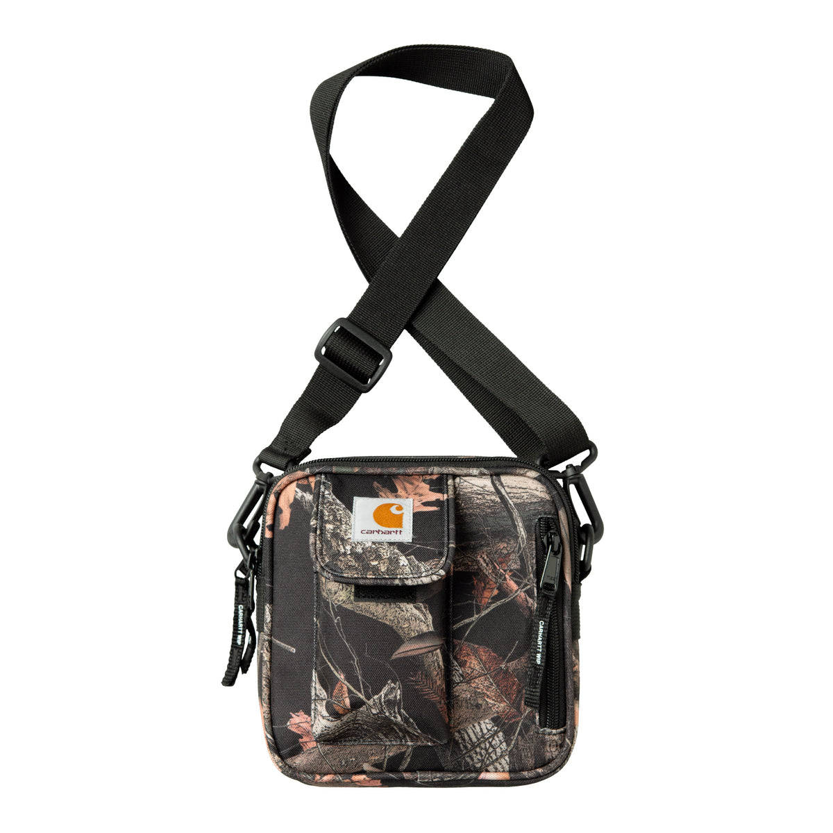 Essentials Bag Small - Camo Feather Tree, Black