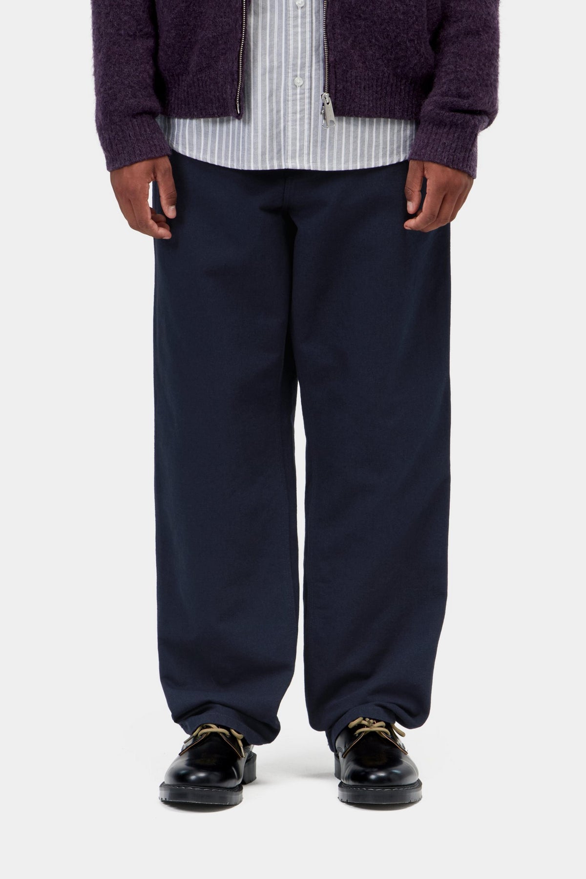 Single Knee Pant - Dark Navy, rinsed