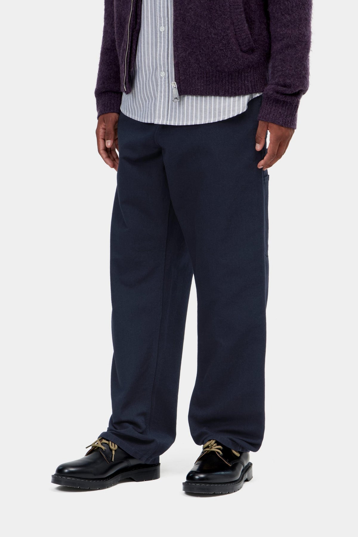 Single Knee Pant - Dark Navy, rinsed