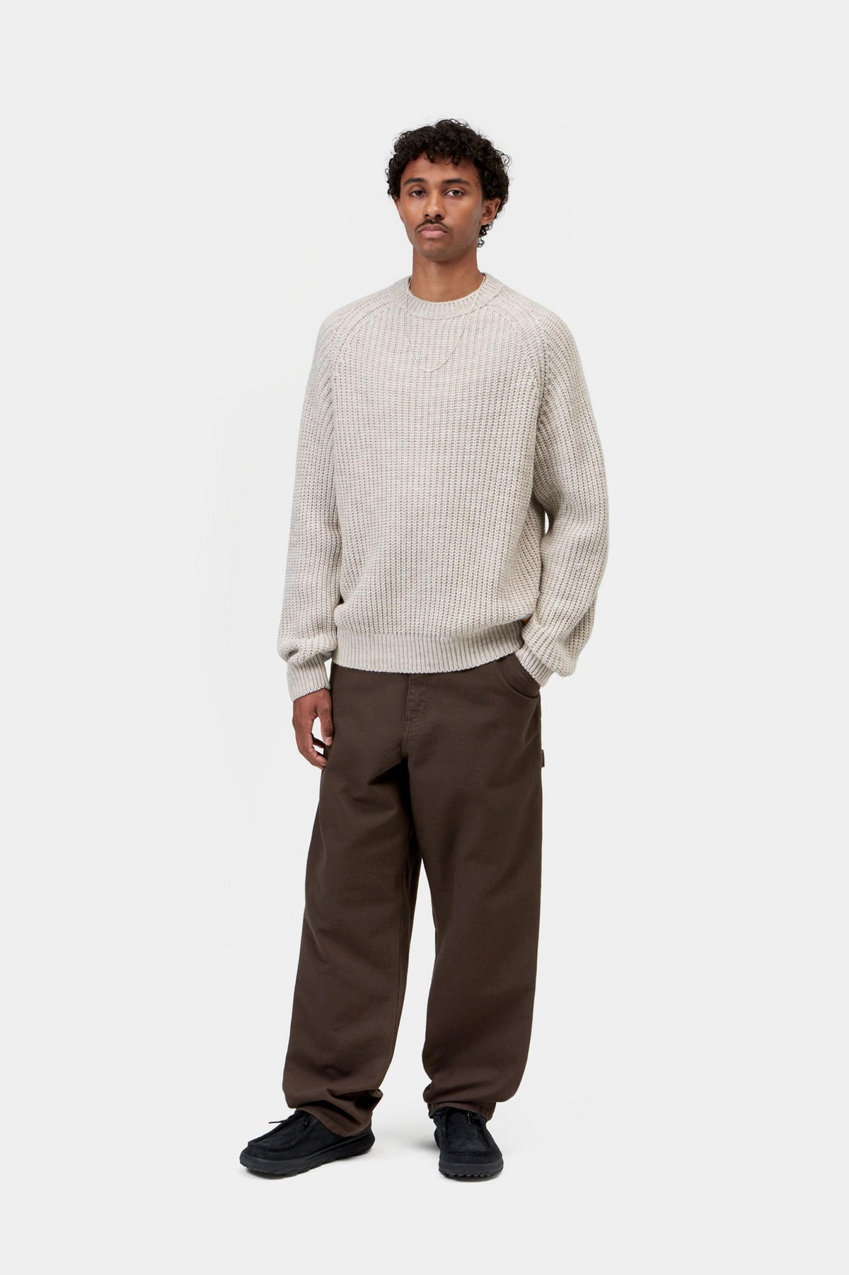 Single Knee Pant - Tobacco, rinsed