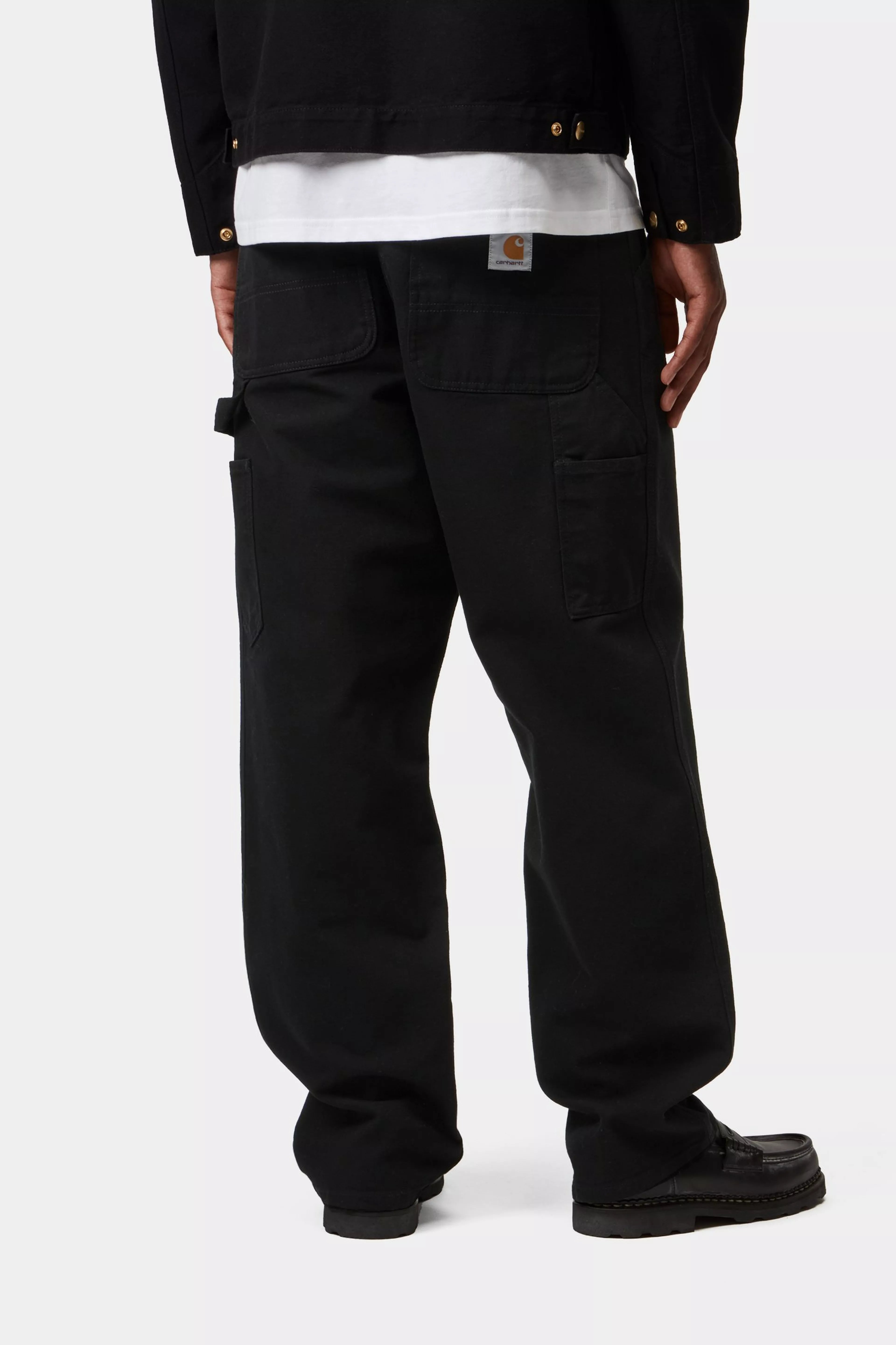 Single Knee Pant - Black (rinsed)