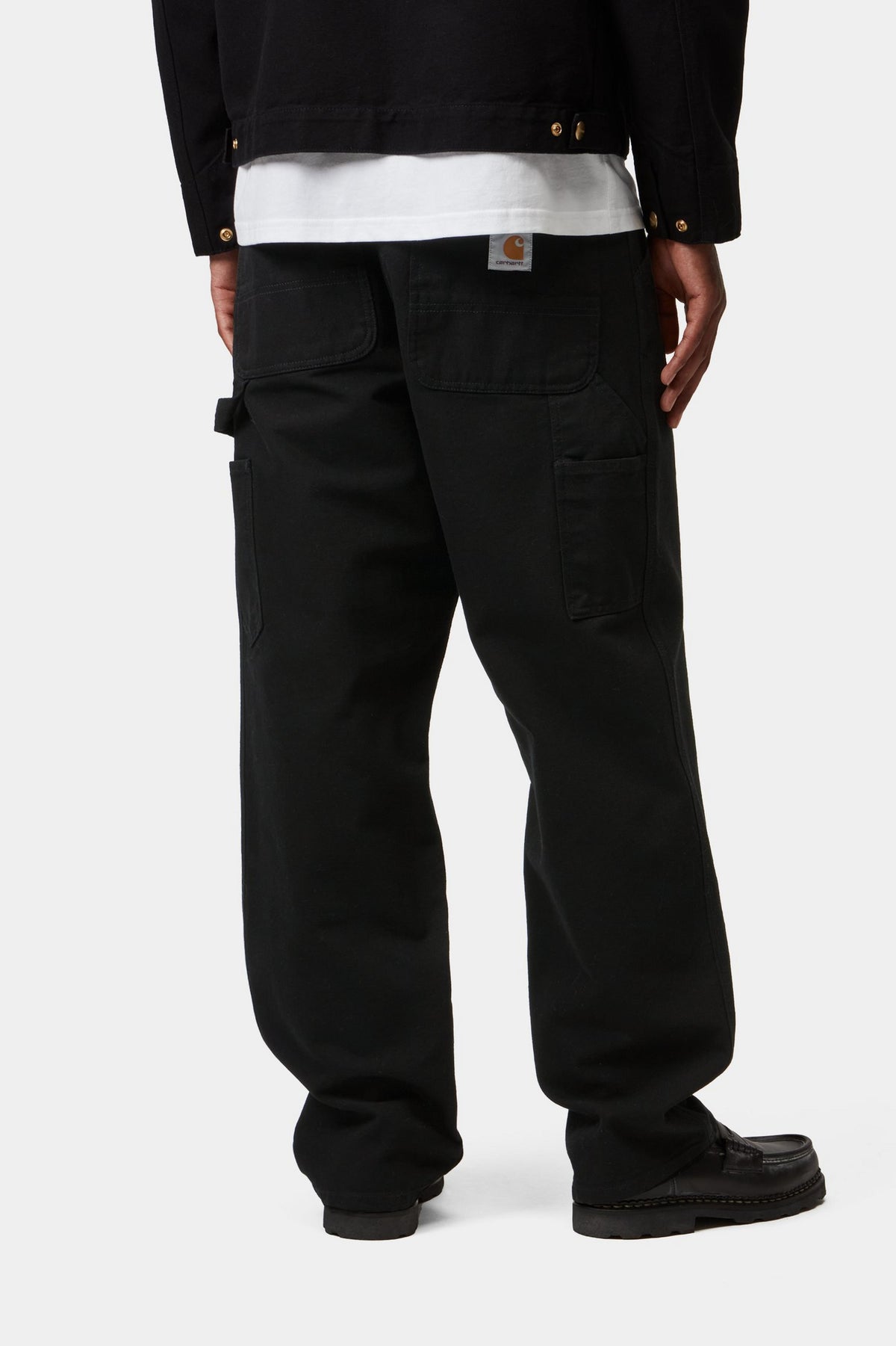 Single Knee Pant - Black, rinsed