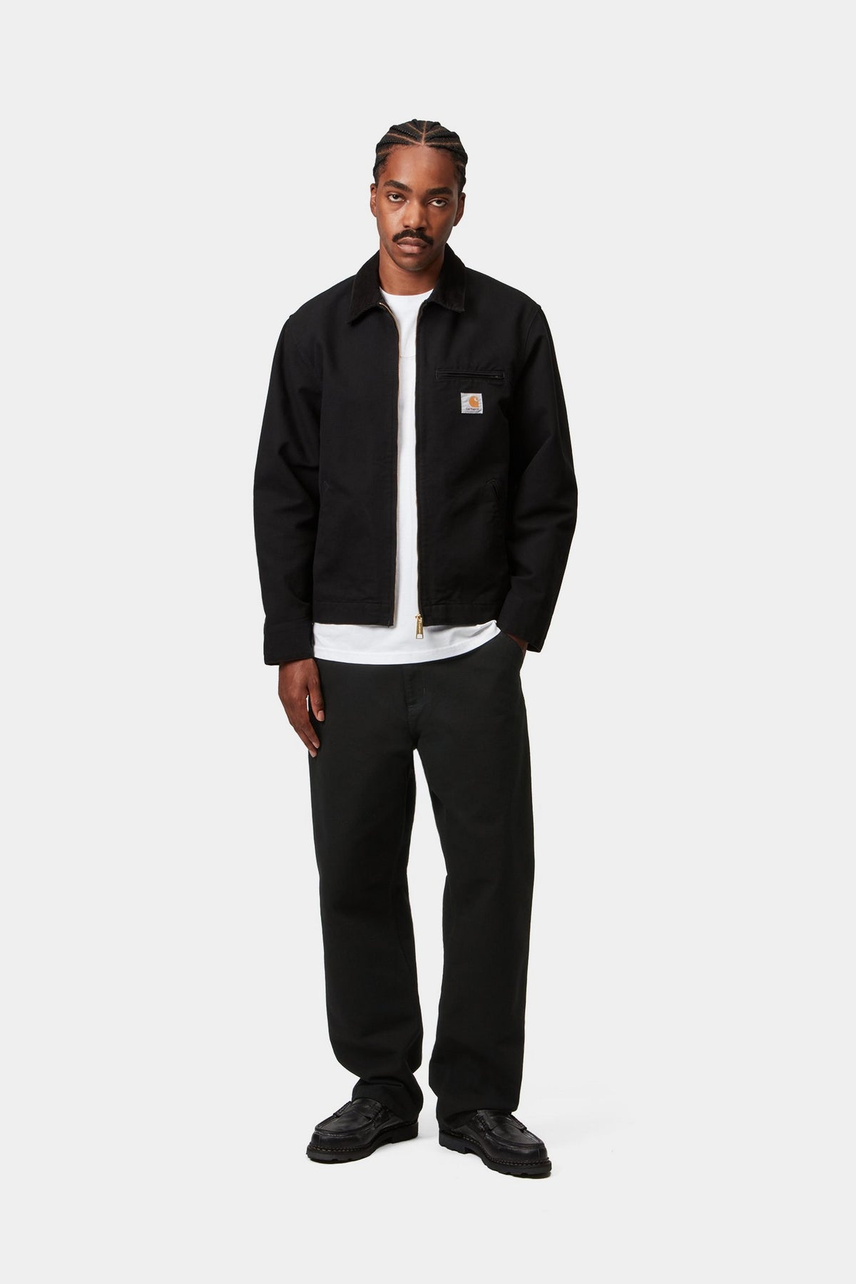 Single Knee Pant - Black, rinsed
