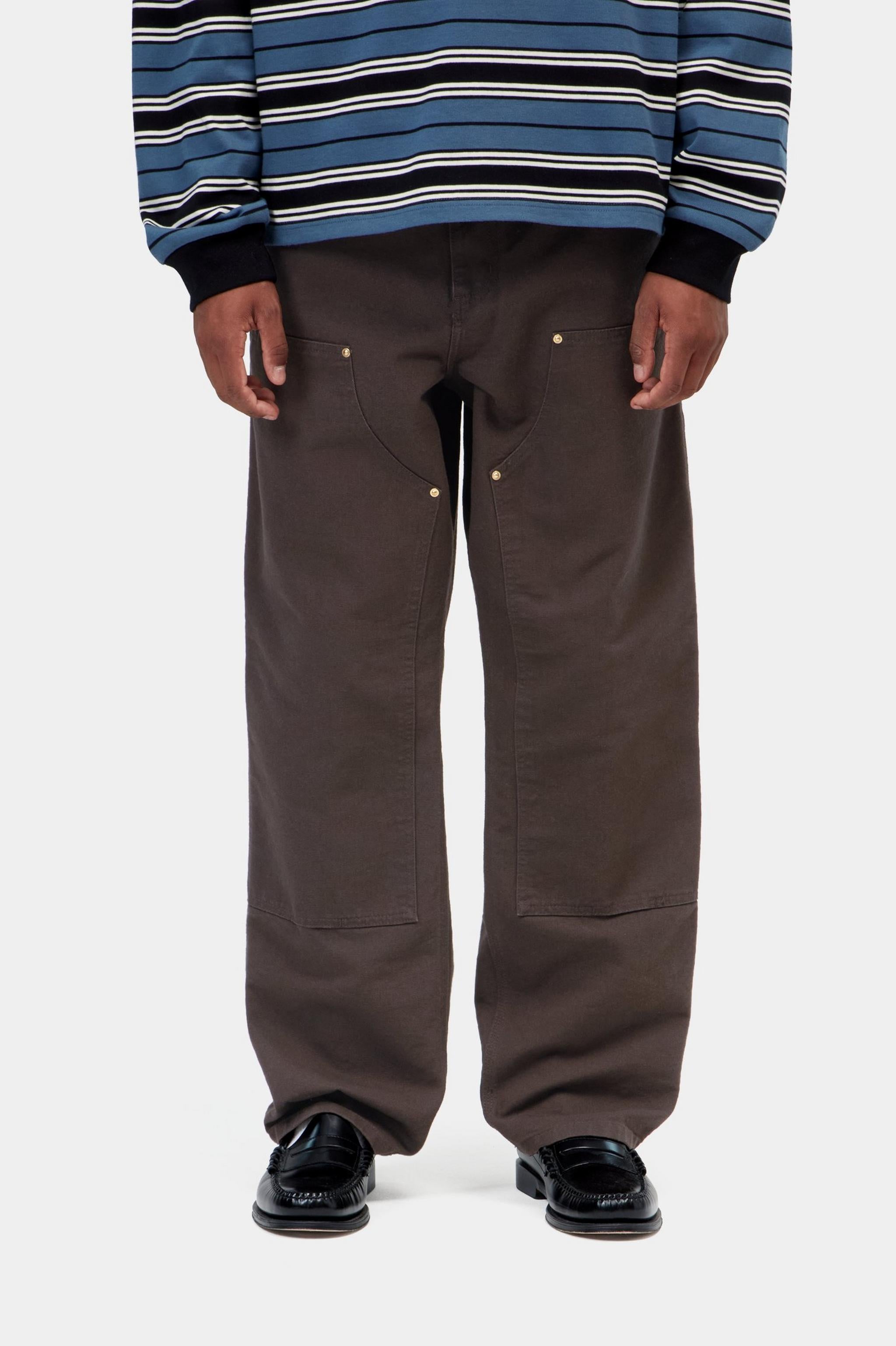 Double Knee Pant - Tobacco (rinsed)