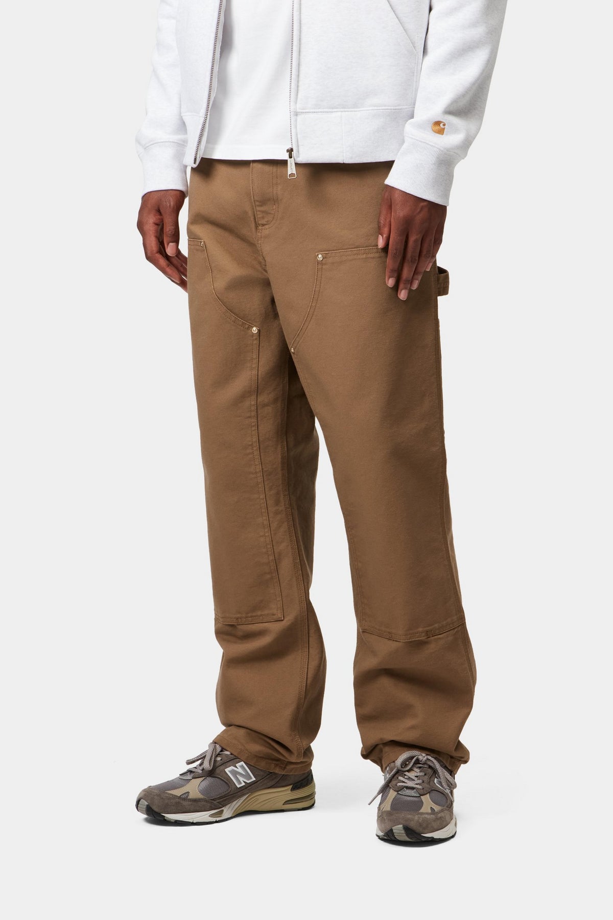 Double Knee Pant - Hamilton Brown rinsed