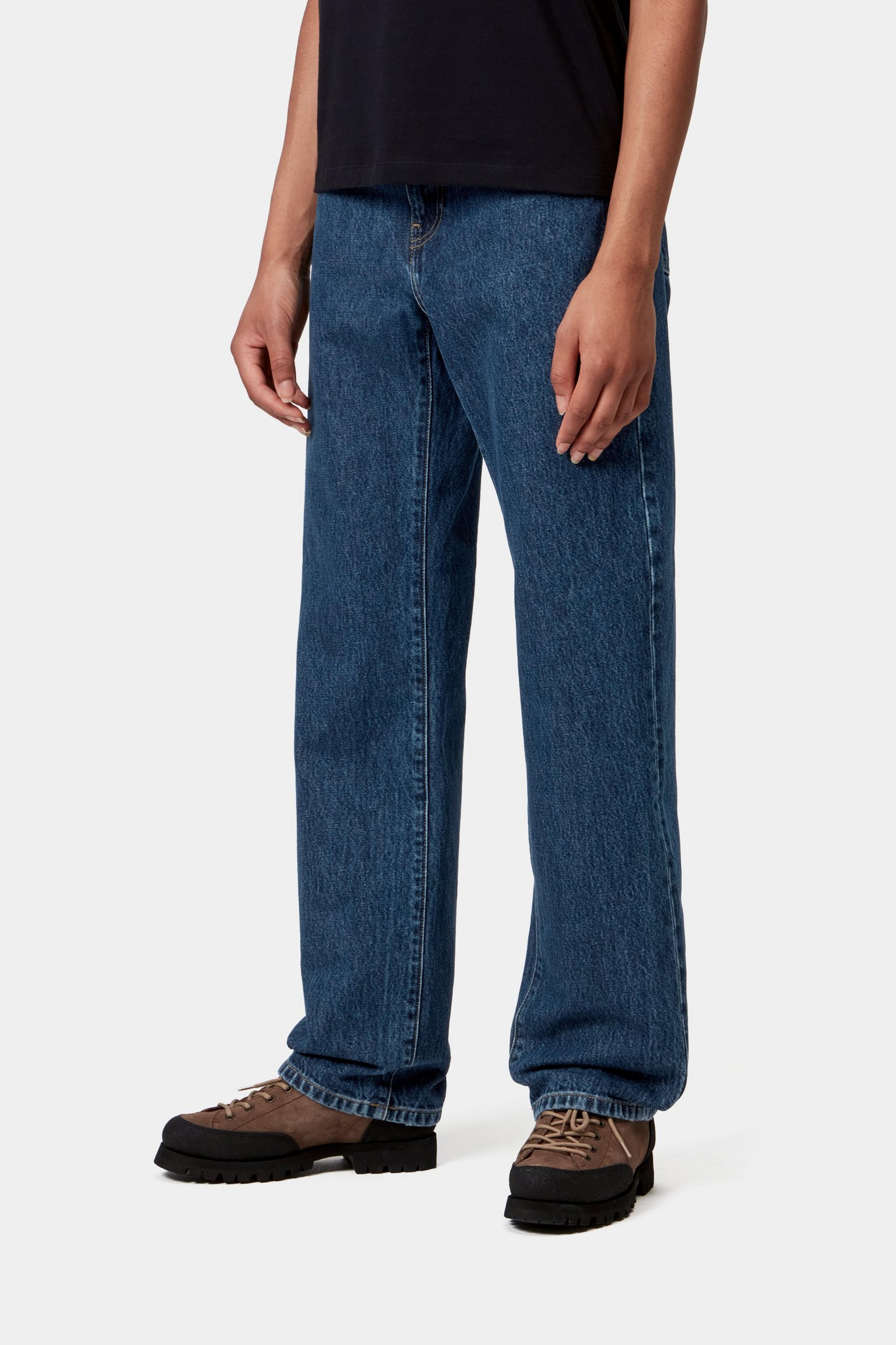 W’ Noxon Pant - Blue (stone washed)