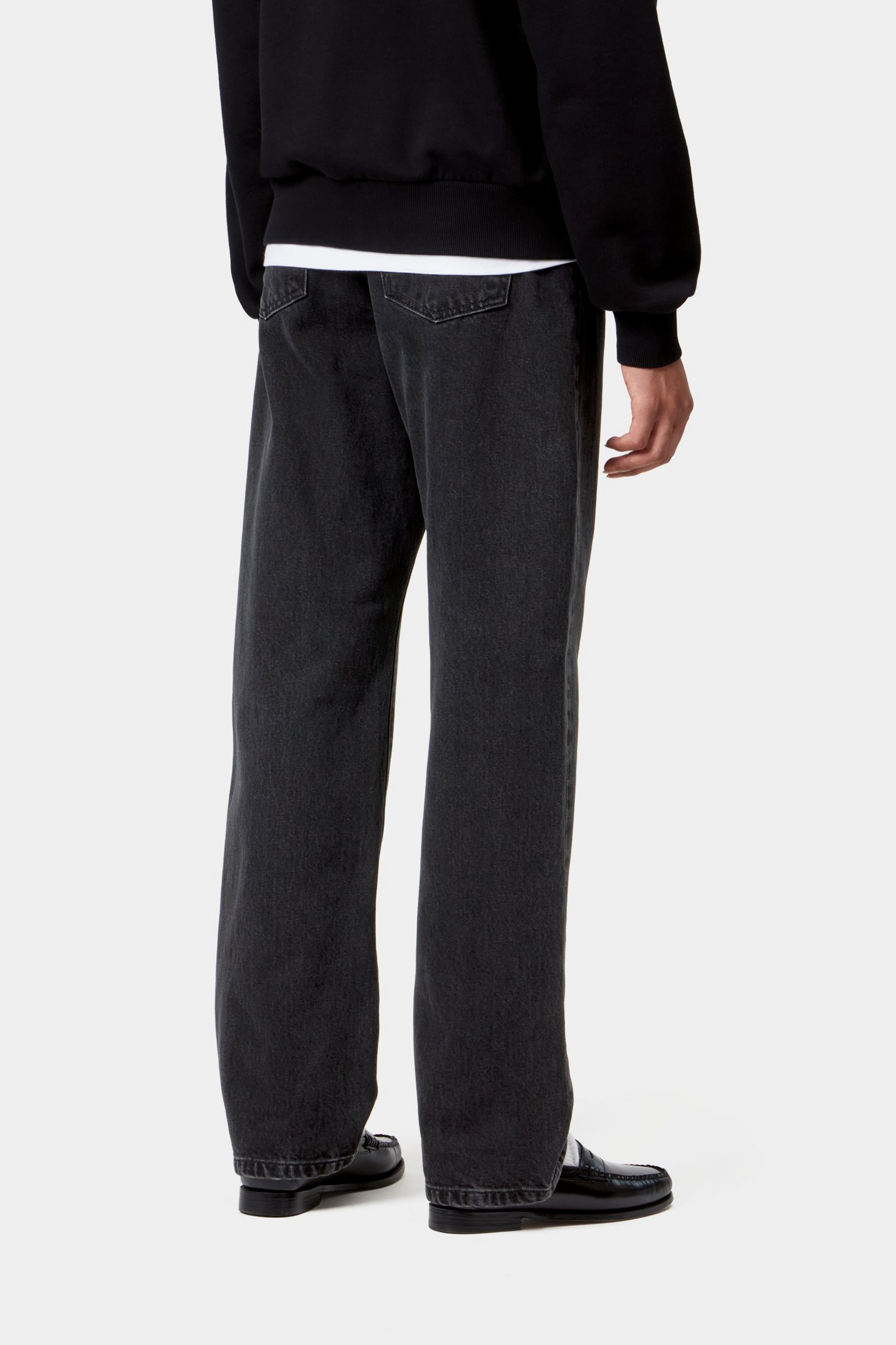 W’ Noxon Pant - Black (stone washed)