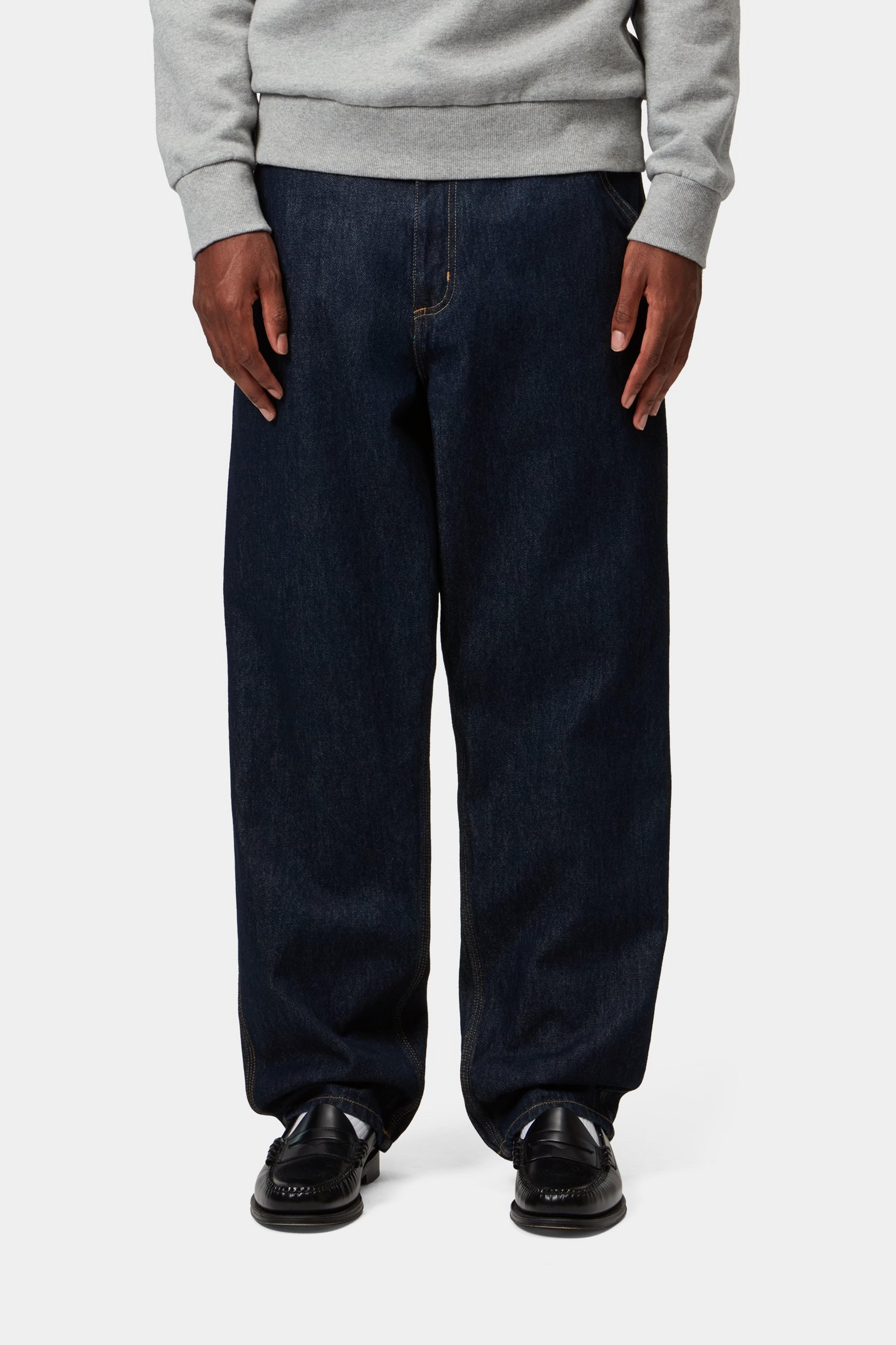 Single Knee Pant - Blue (rinsed)