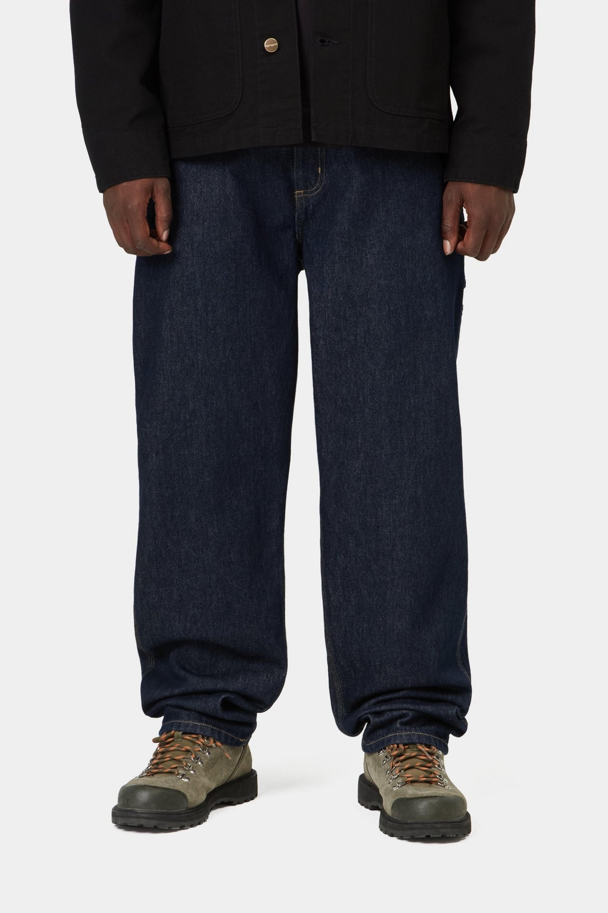 Single Knee Pant - Blue, Rinsed