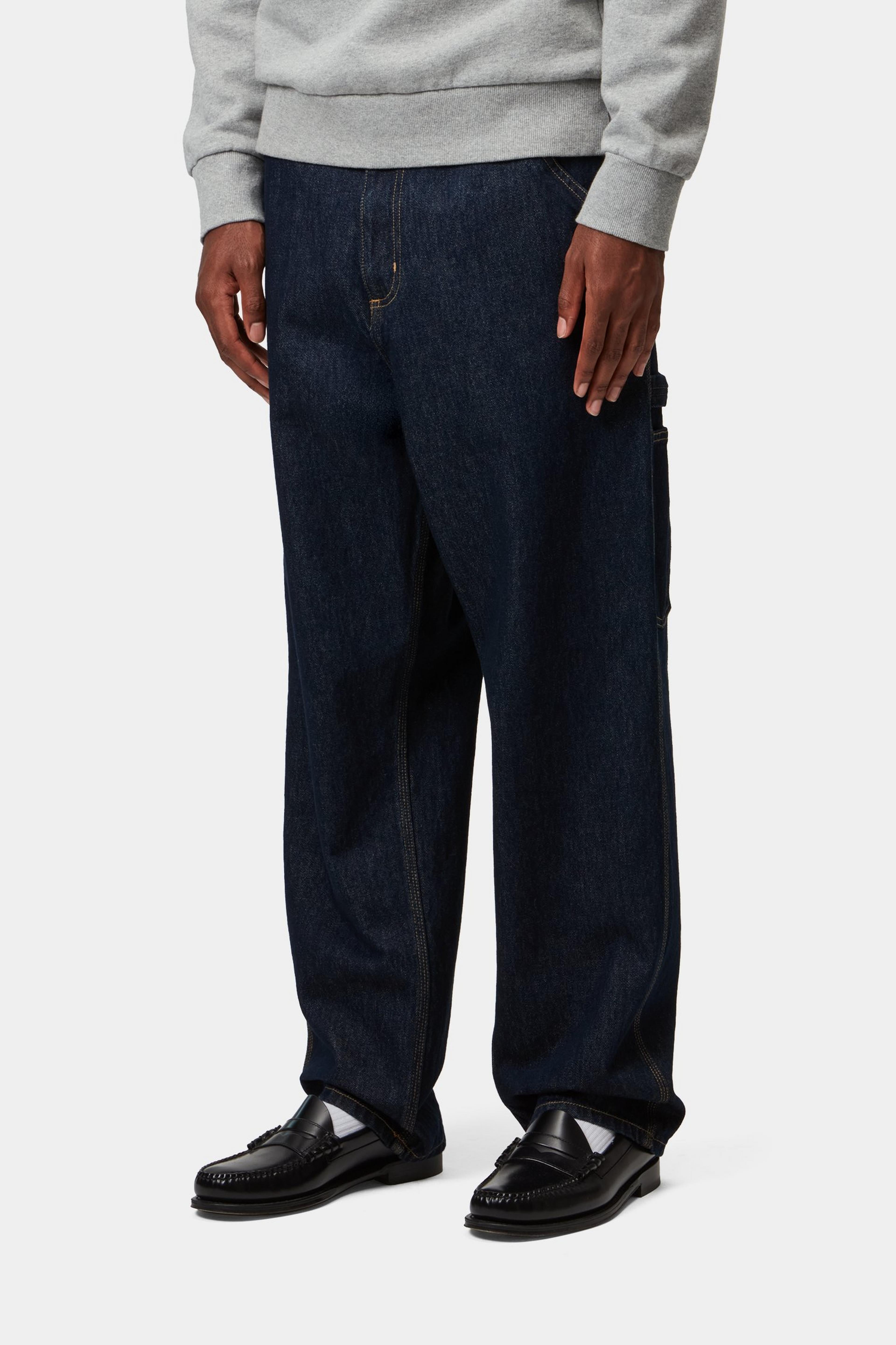 Single Knee Pant - Blue (rinsed)