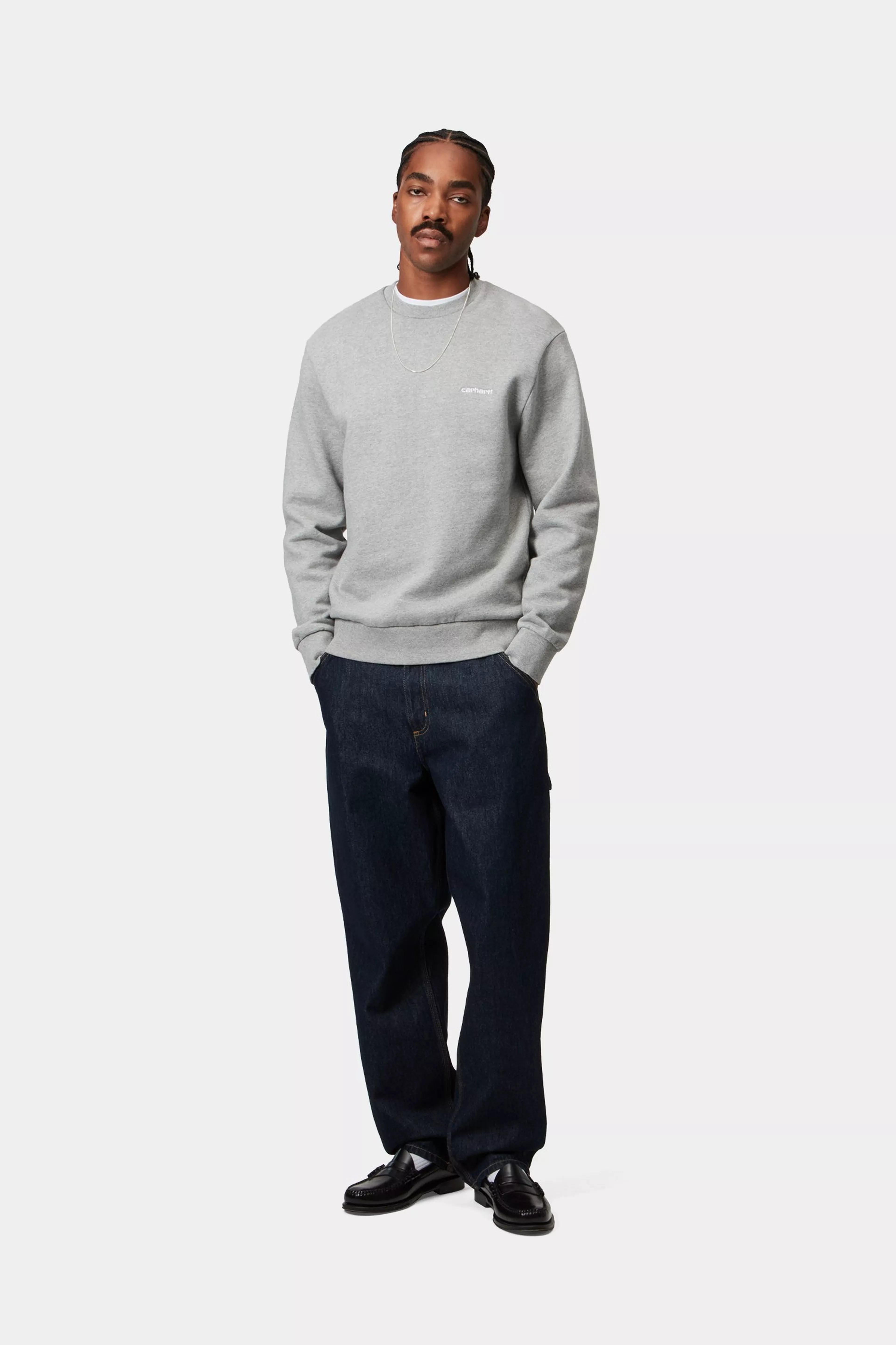 Single Knee Pant - Blue (rinsed)