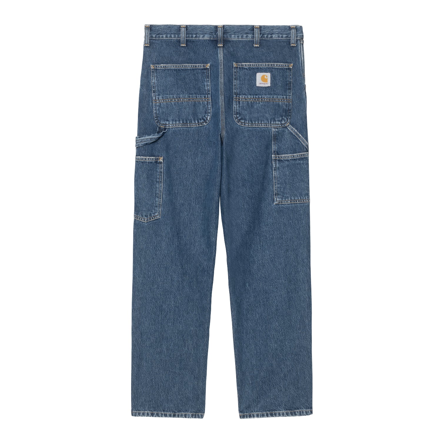 Single Knee Pant - Blue, stone washed
