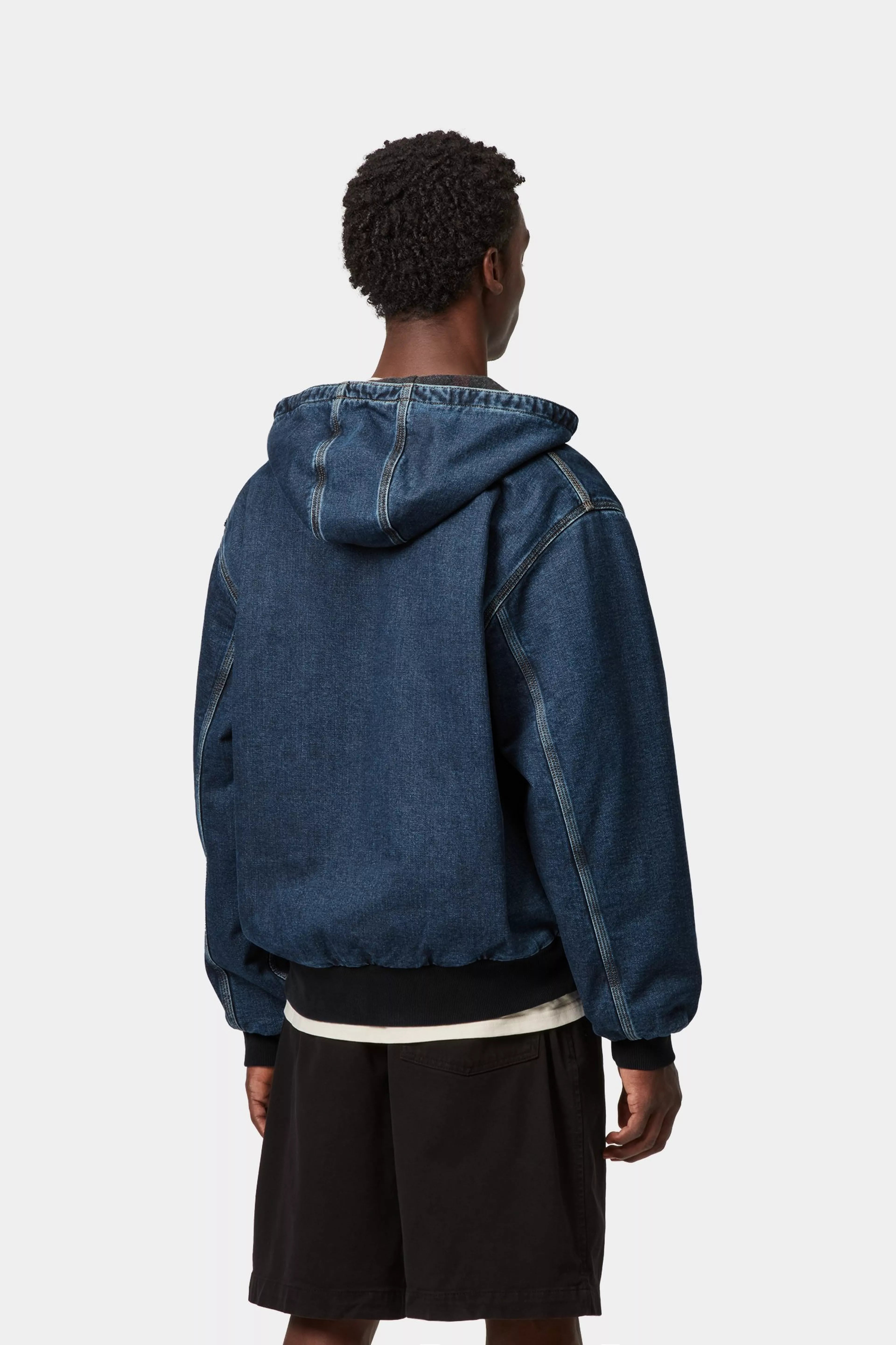 OG ACTIVE JACKET  - Blue (stone washed)