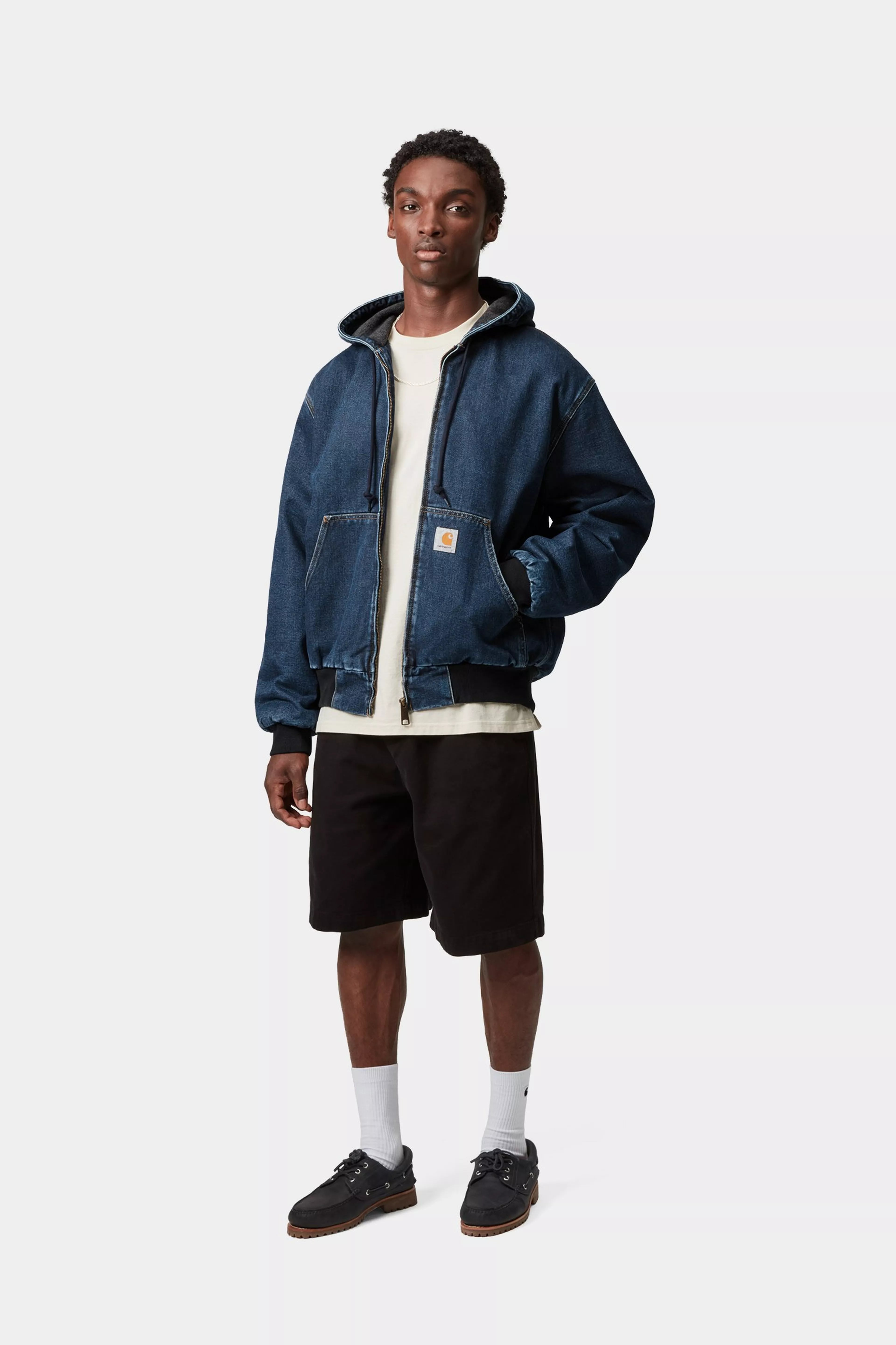 OG ACTIVE JACKET  - Blue (stone washed)