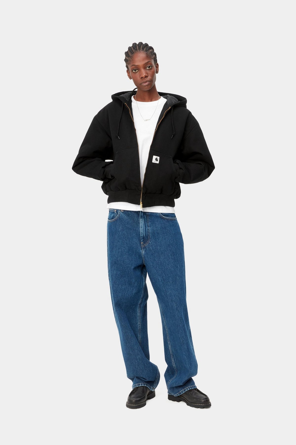 W' OG Active Jacket - Black rinsed