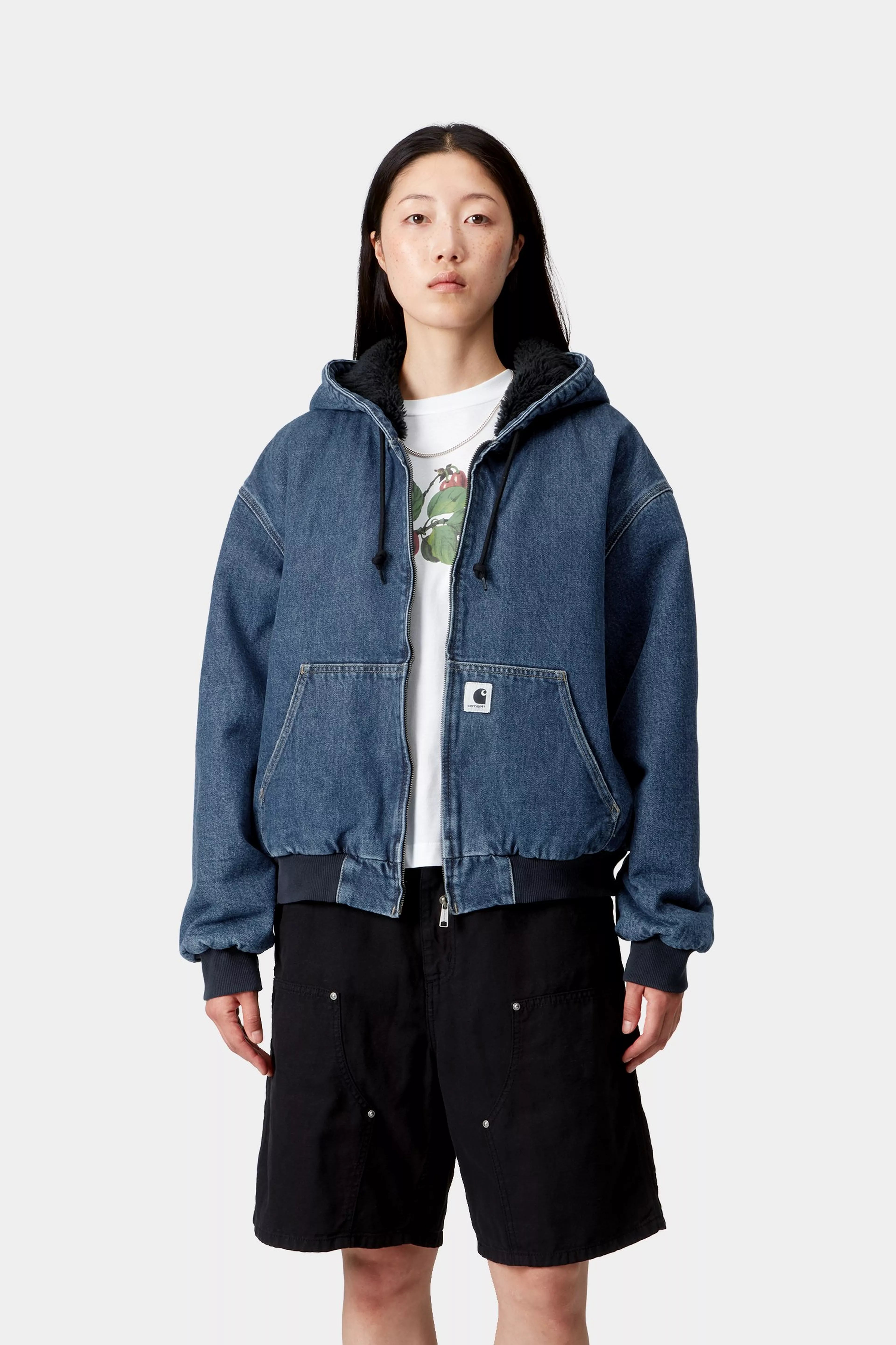 W' OG ACTIVE JACKET  - Blue (stone washed)