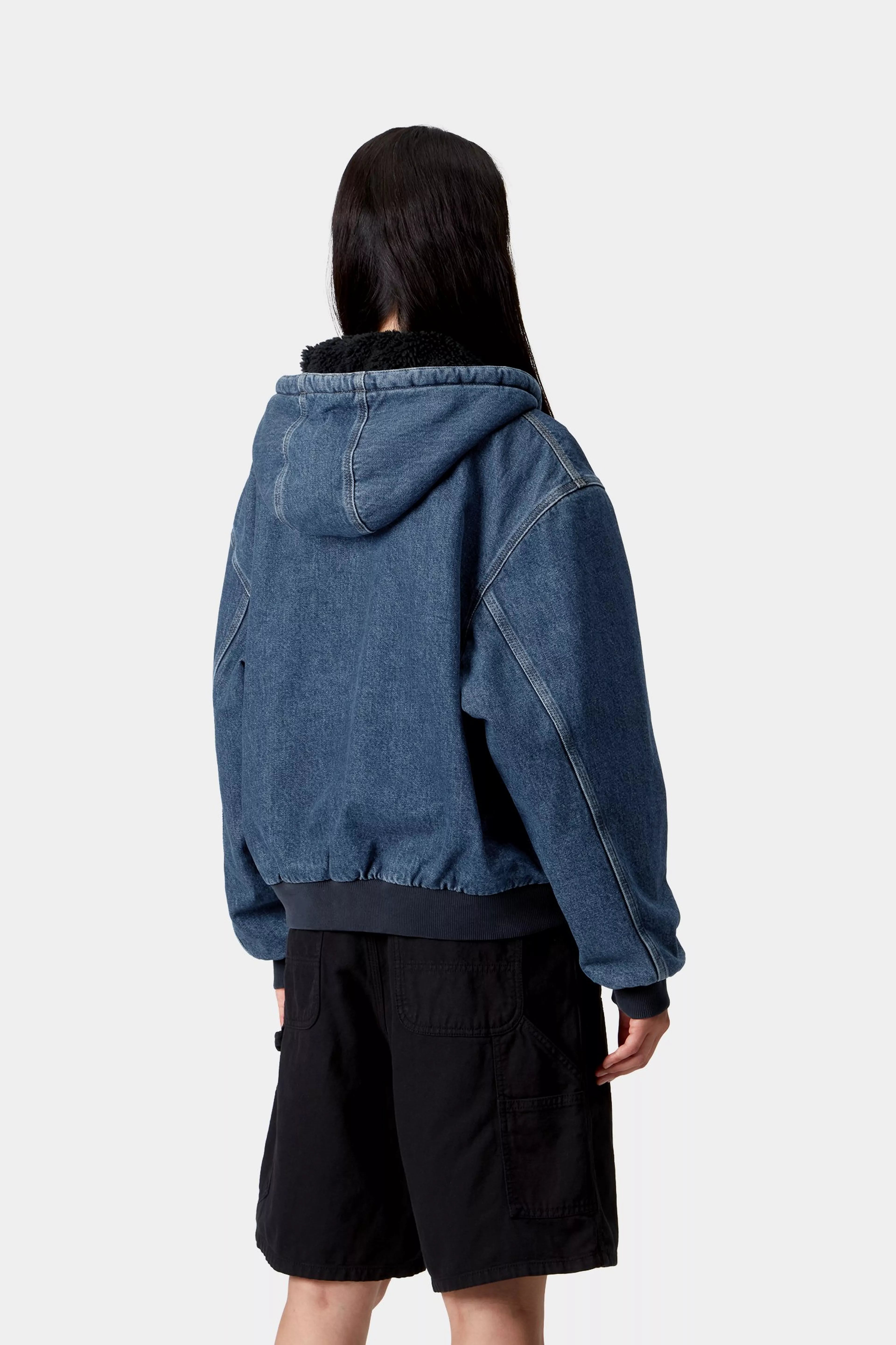 W' OG ACTIVE JACKET  - Blue (stone washed)